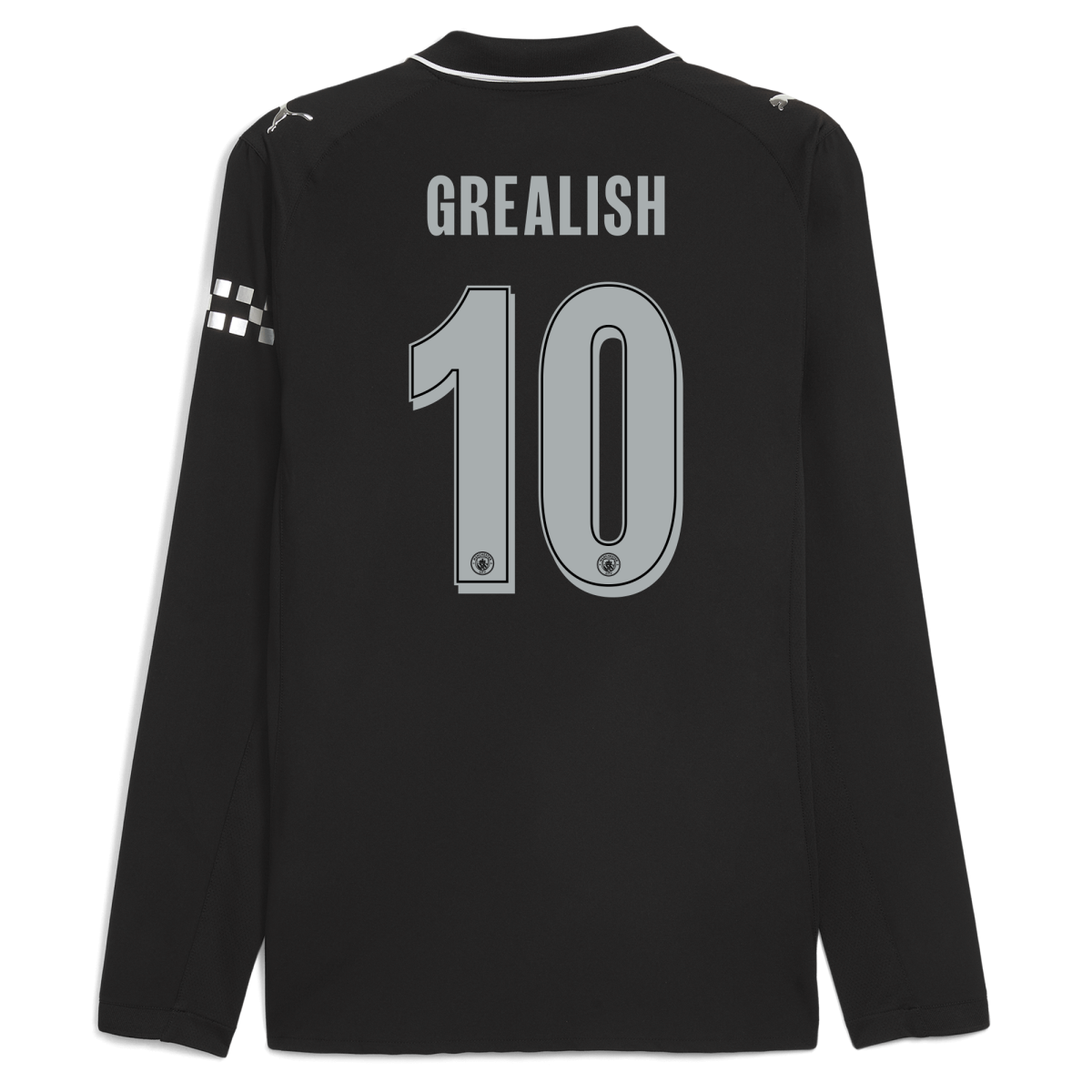 Manchester City manchester city man city away authentic jersey 202526 long sleeve with grealish 10 printing Collection - ManchesterCitystore.com