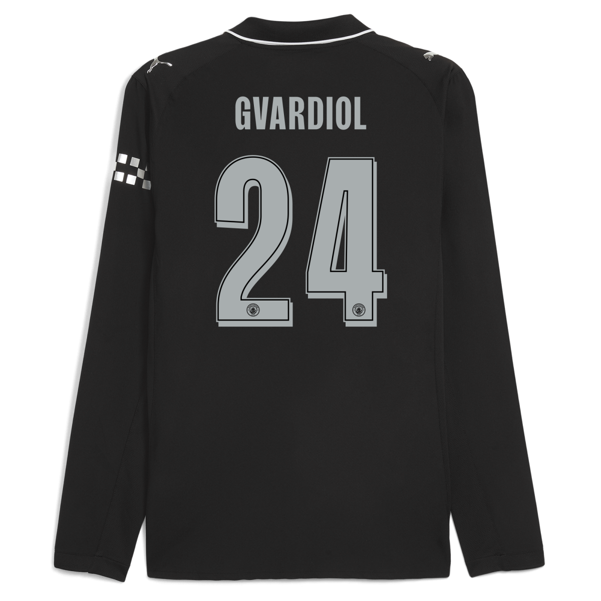 Manchester City manchester city man city away authentic jersey 202526 long sleeve with gvardiol 24 printing Collection - ManchesterCitystore.com