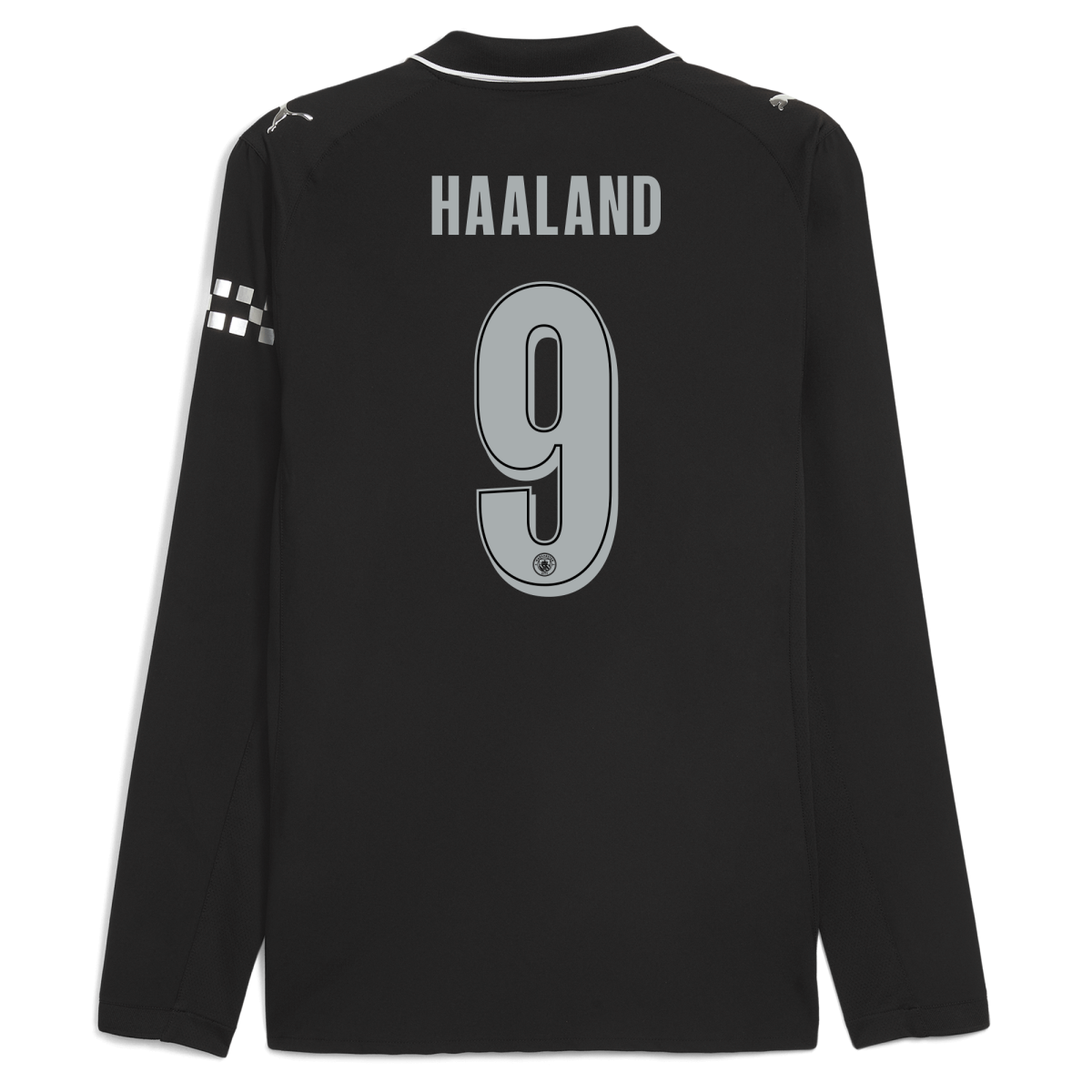 Manchester City manchester city man city away authentic jersey 202526 long sleeve with haaland 9 printing Collection - ManchesterCitystore.com