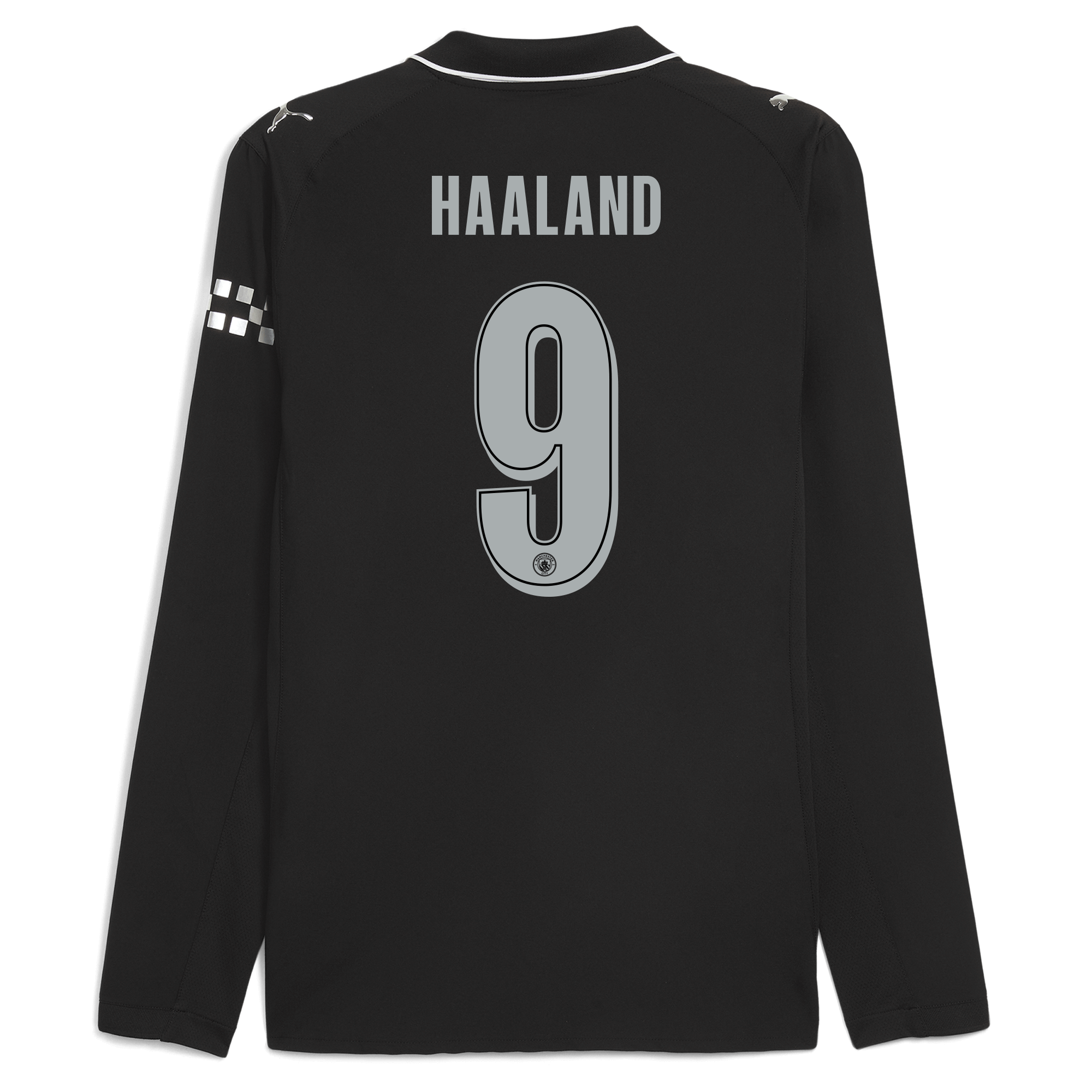 Manchester City manchester city man city away authentic jersey 202526 long sleeve with haaland 9 printing Collection - ManchesterCitystore.com
