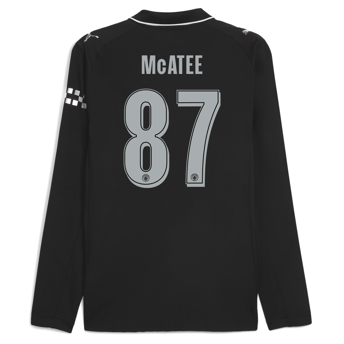 Manchester City manchester city man city away authentic jersey 202526 long sleeve with mcatee 87 printing Collection - ManchesterCitystore.com