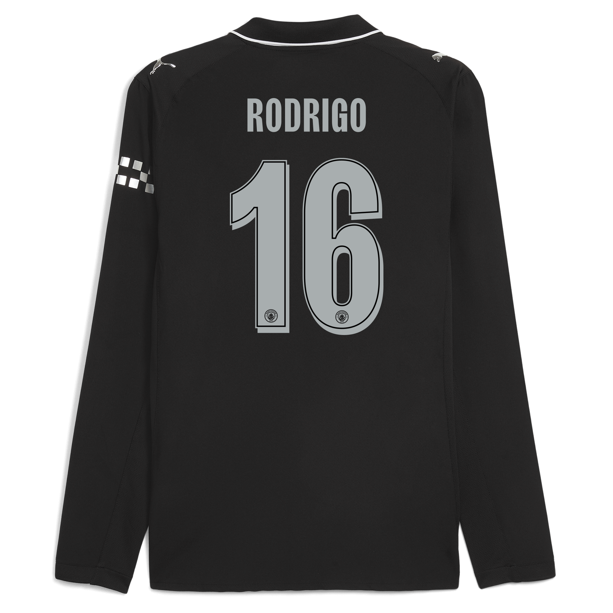 Manchester City manchester city man city away authentic jersey 202526 long sleeve with rodrigo 16 printing Collection - ManchesterCitystore.com