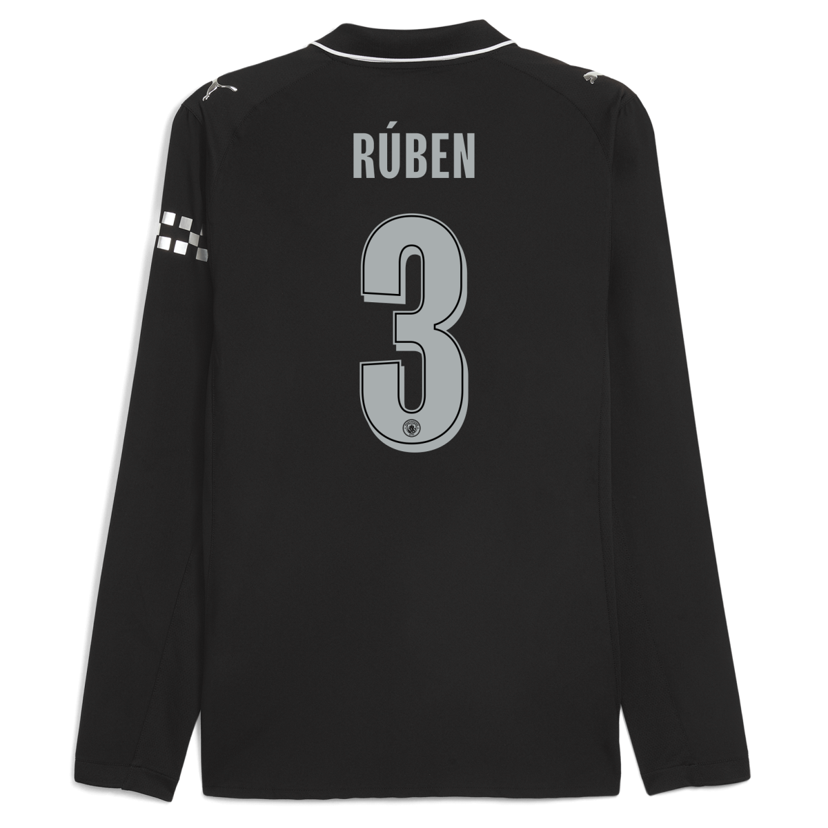 Manchester City manchester city man city away authentic jersey 202526 long sleeve with ruben 3 printing Collection - ManchesterCitystore.com