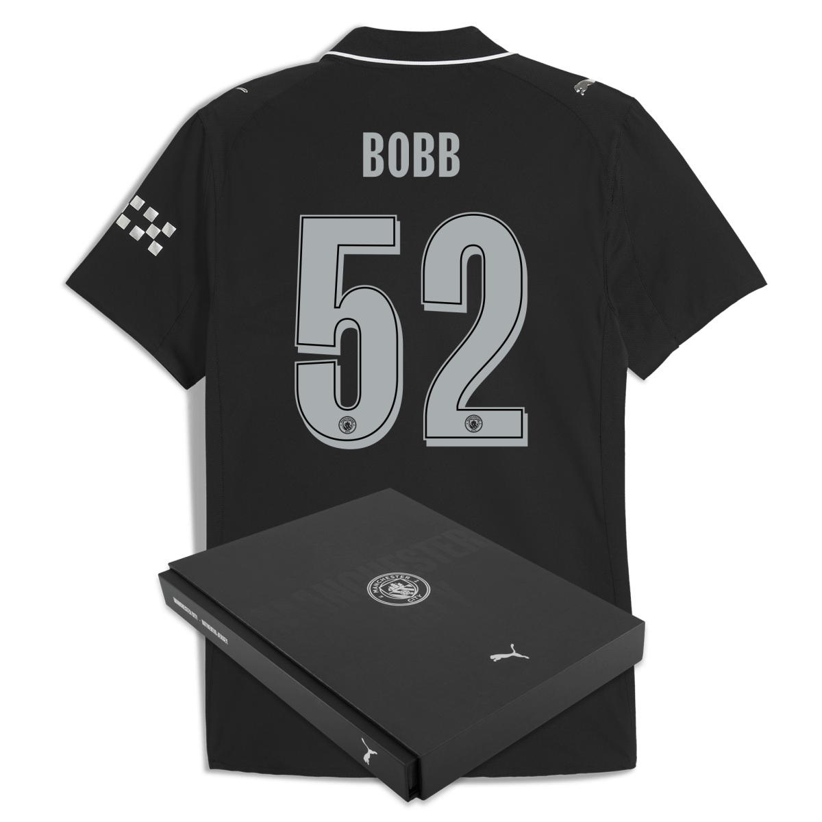 Manchester City manchester city man city away authentic jersey 202526 with bobb 52 printing in gift box Collection - ManchesterCitystore.com