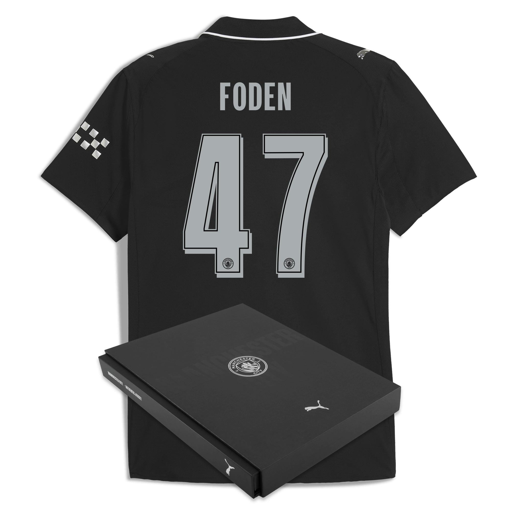 Manchester City manchester city man city away authentic jersey 202526 with foden 47 printing in gift box Collection - ManchesterCitystore.com