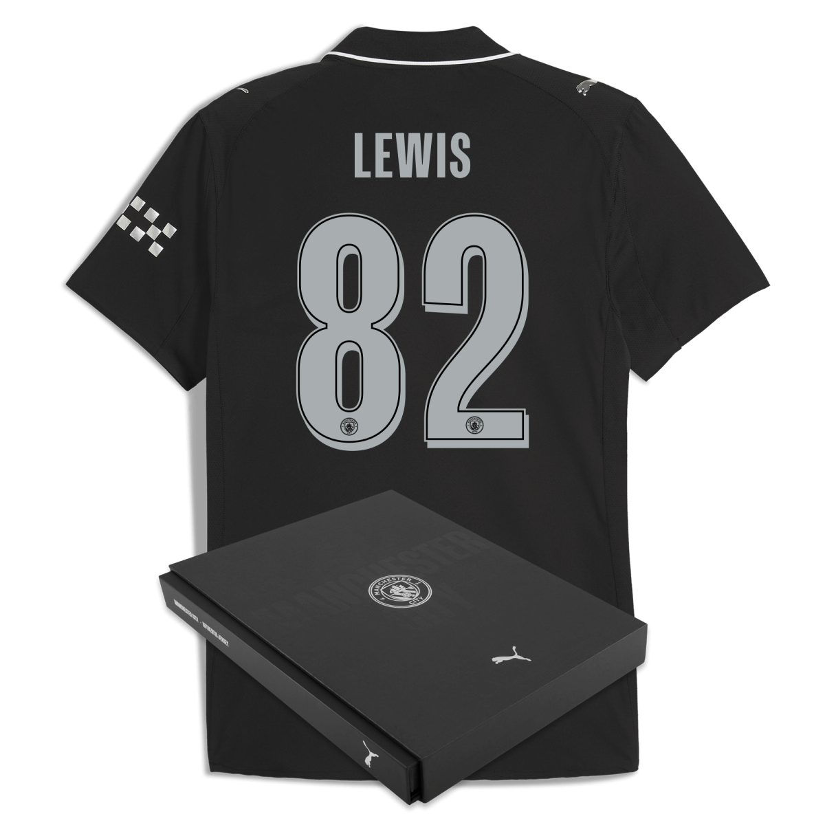 Manchester City manchester city man city away authentic jersey 202526 with lewis 82 printing in gift box Collection - ManchesterCitystore.com