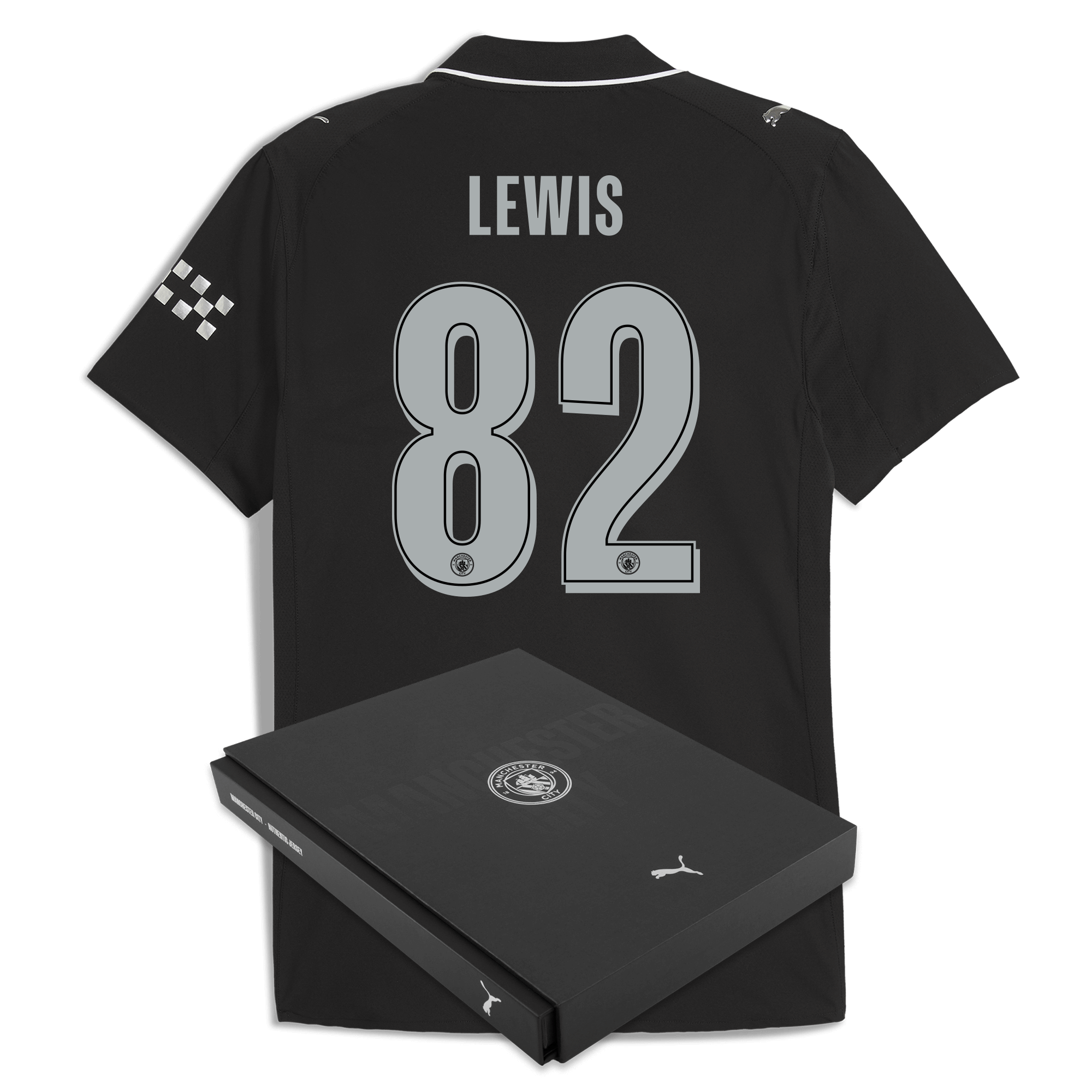 Manchester City manchester city man city away authentic jersey 202526 with lewis 82 printing in gift box Collection - ManchesterCitystore.com