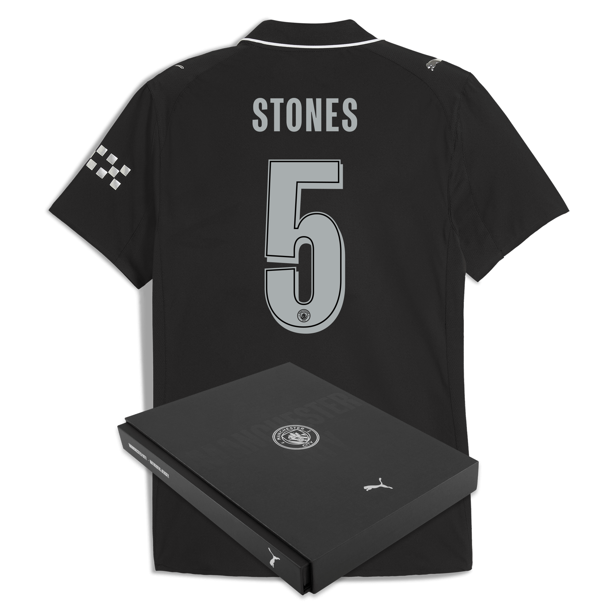 Manchester City manchester city man city away authentic jersey 202526 with stones 5 printing in gift box Collection - ManchesterCitystore.com