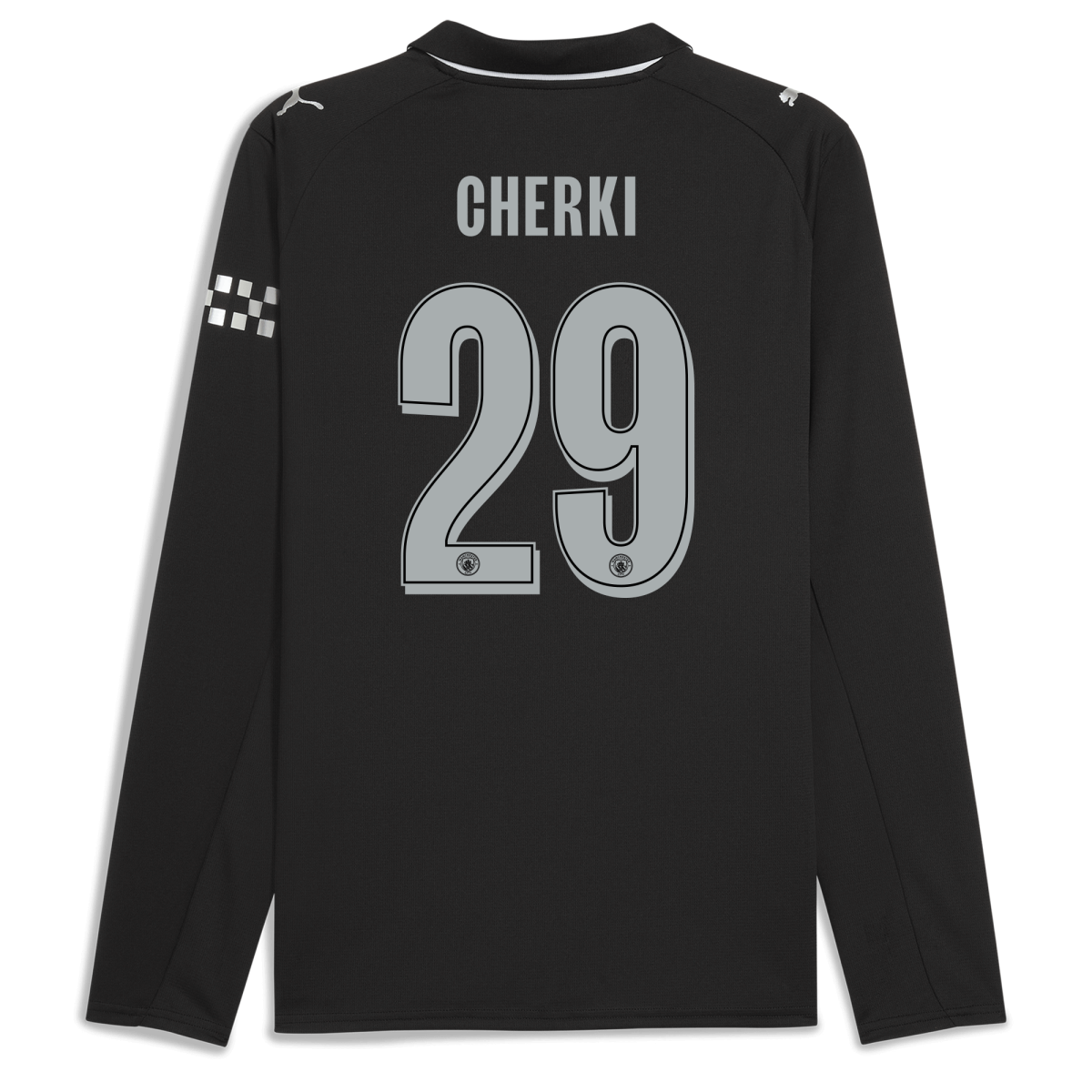 Manchester City manchester city man city away jersey 202526 long sleeve with cherki 29 printing Collection - ManchesterCitystore.com