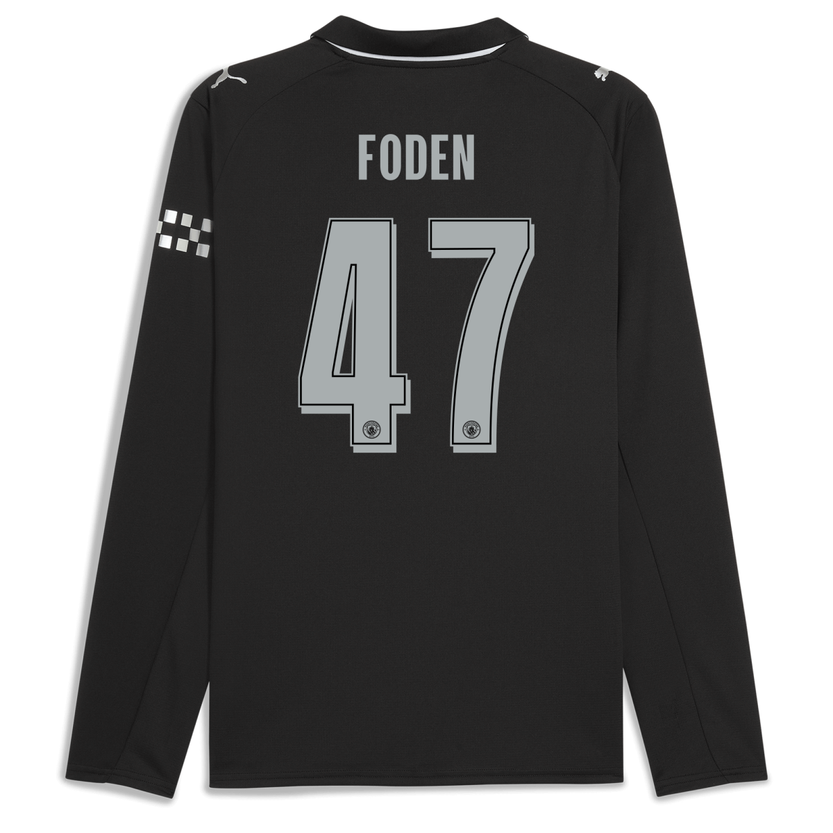 Manchester City manchester city man city away jersey 202526 long sleeve with foden 47 printing Collection - ManchesterCitystore.com