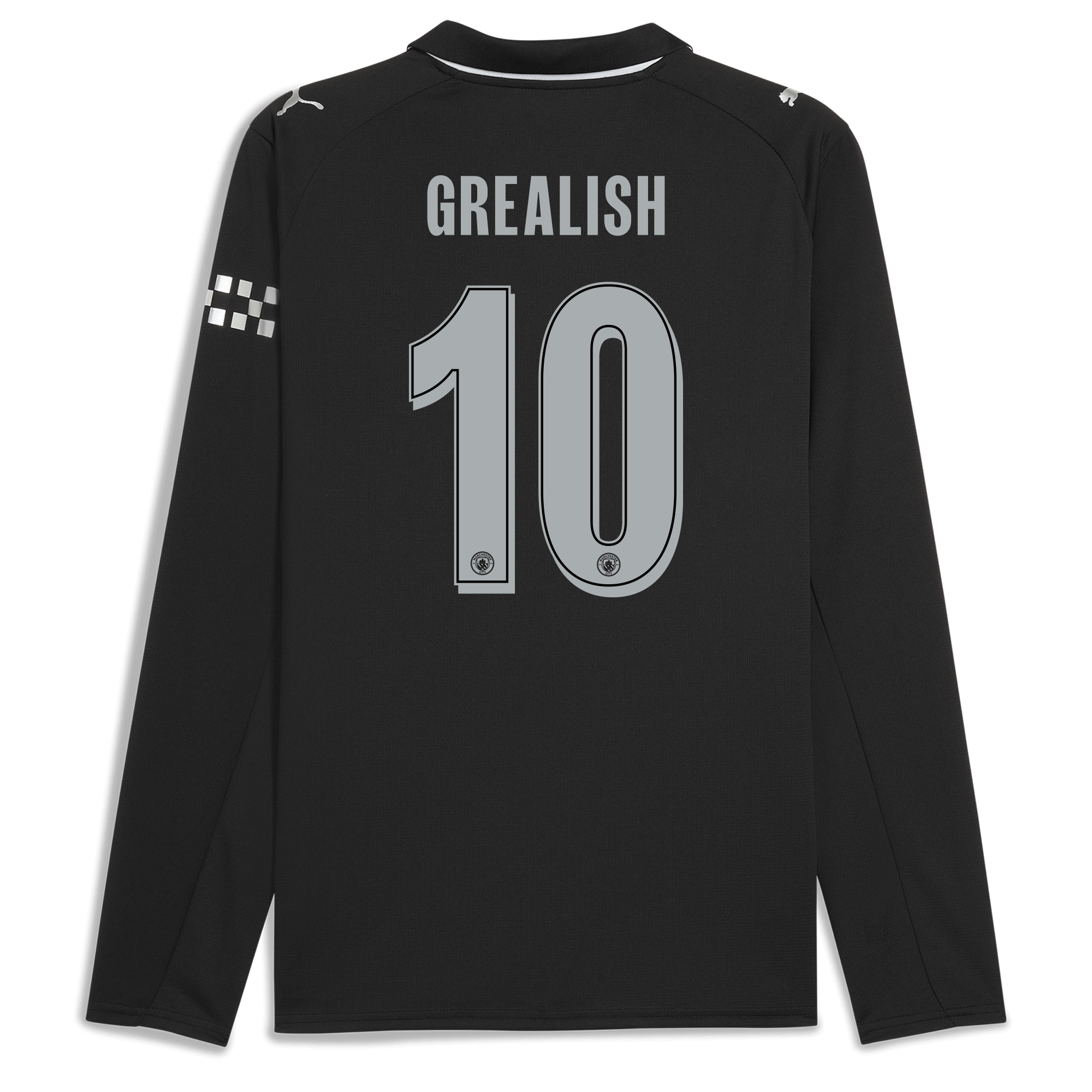 Manchester City manchester city man city away jersey 202526 long sleeve with grealish 10 printing Collection - ManchesterCitystore.com
