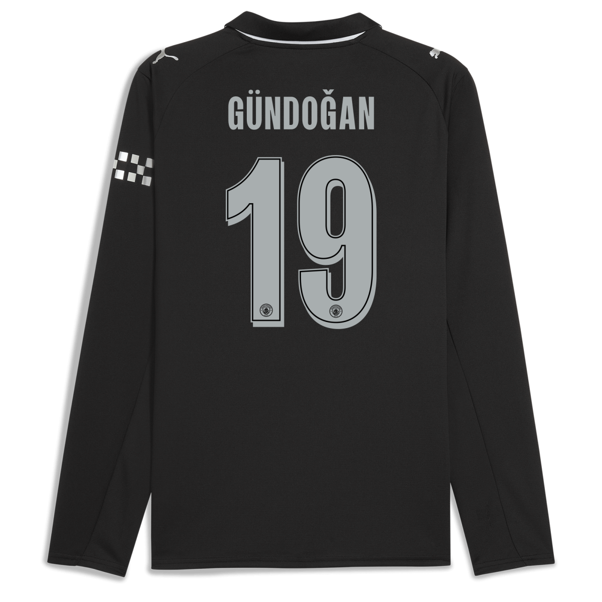 Manchester City manchester city man city away jersey 202526 long sleeve with gundogan 19 printing Collection - ManchesterCitystore.com
