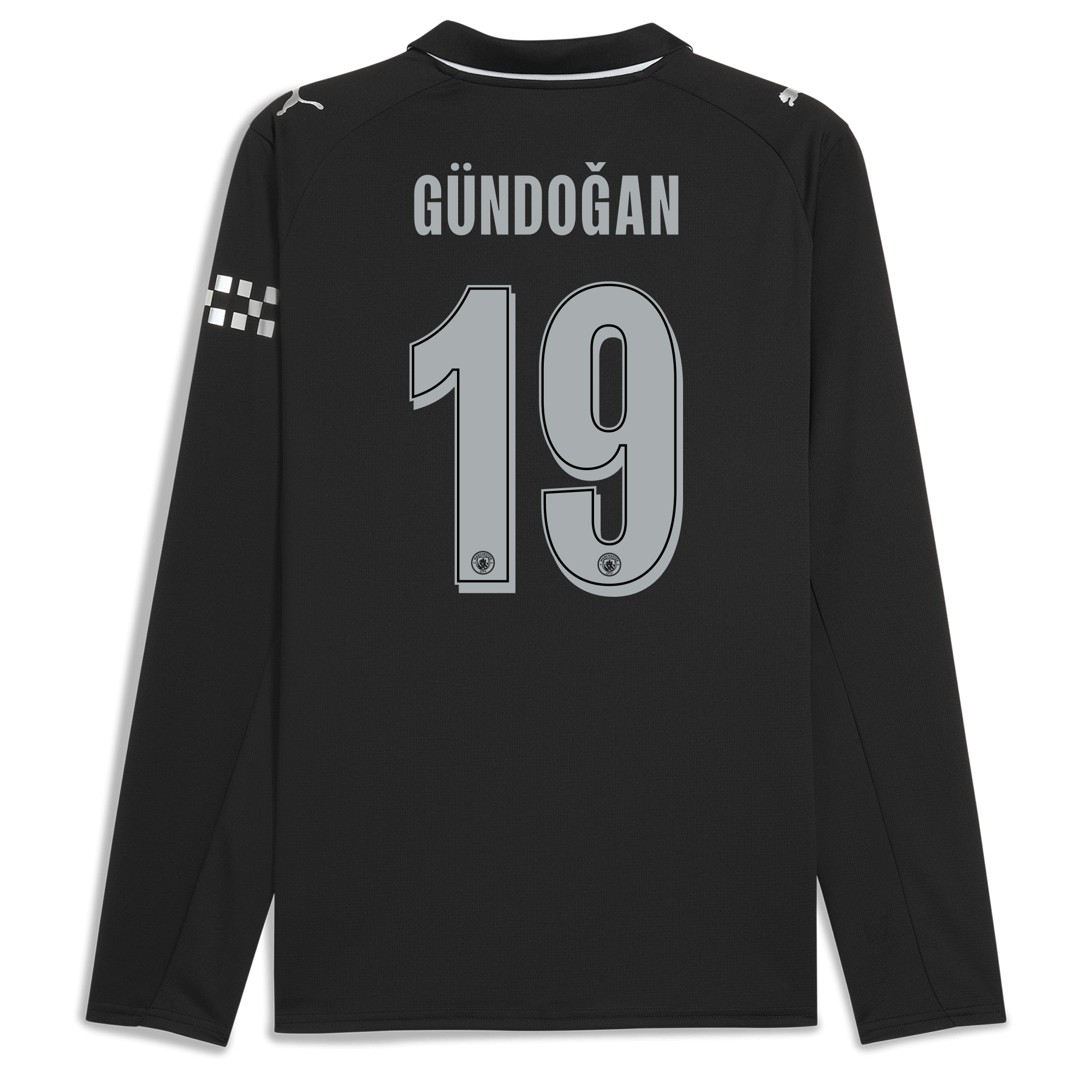 Manchester City manchester city man city away jersey 202526 long sleeve with gundogan 19 printing Collection - ManchesterCitystore.com