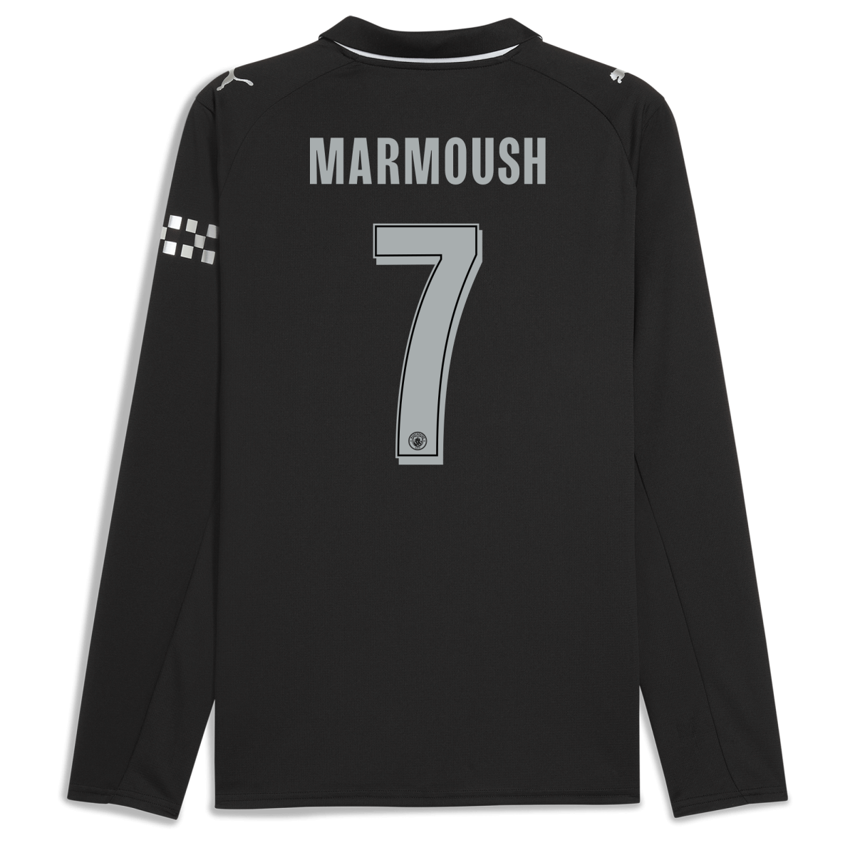 Manchester City manchester city man city away jersey 202526 long sleeve with marmoush 7 printing Collection - ManchesterCitystore.com
