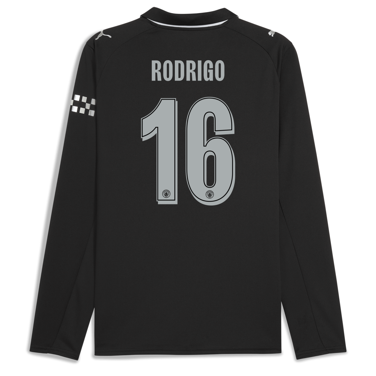 Manchester City manchester city man city away jersey 202526 long sleeve with rodrigo 16 printing Collection - ManchesterCitystore.com