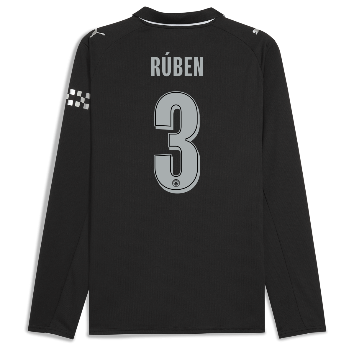 Manchester City manchester city man city away jersey 202526 long sleeve with ruben 3 printing Collection - ManchesterCitystore.com