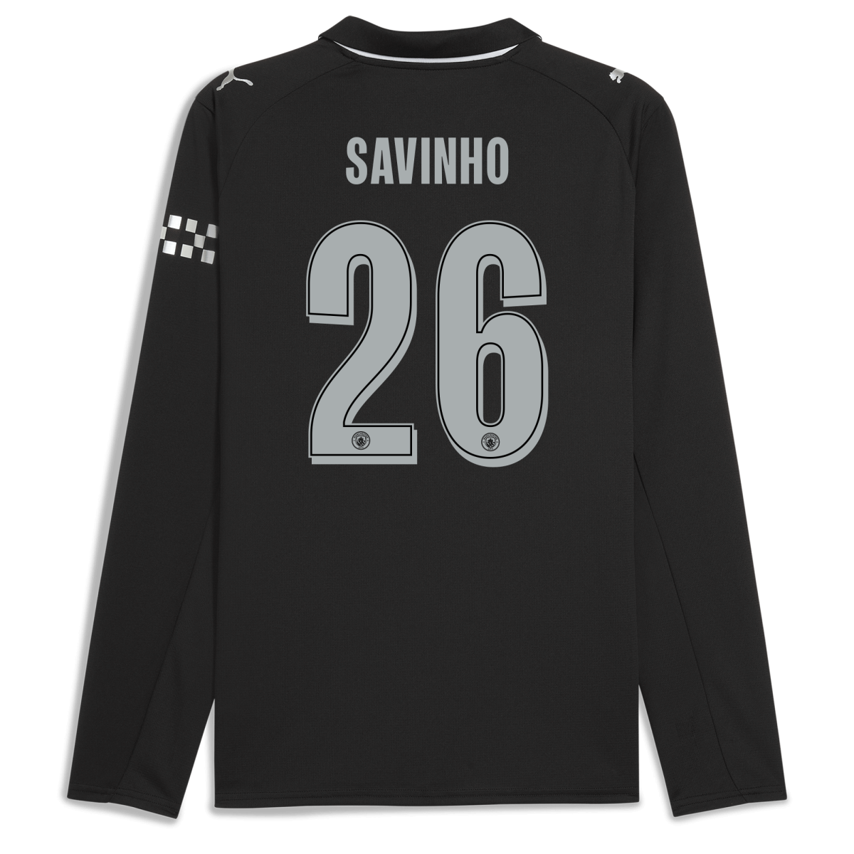 Manchester City manchester city man city away jersey 202526 long sleeve with savinho 26 printing Collection - ManchesterCitystore.com