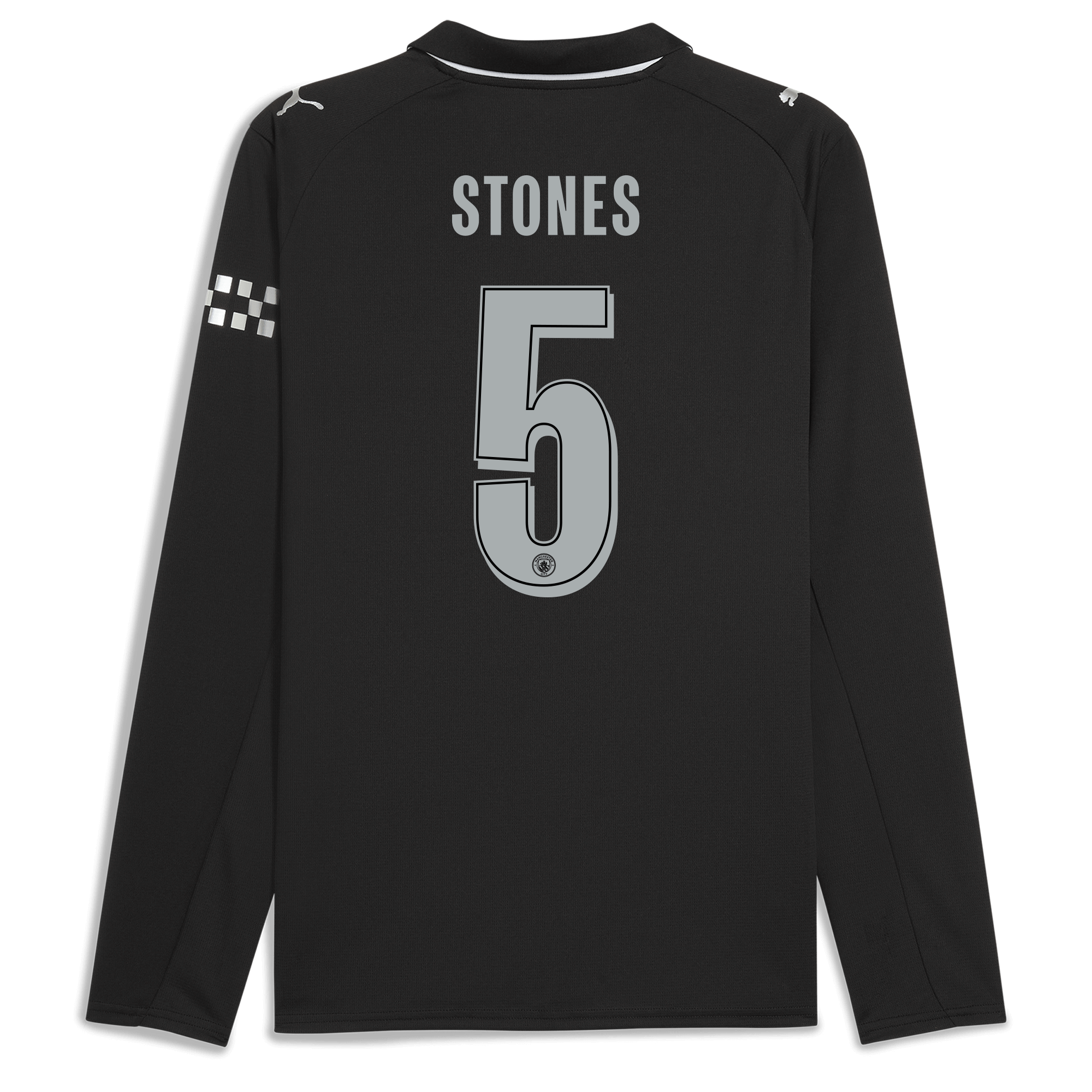 Manchester City manchester city man city away jersey 202526 long sleeve with stones 5 printing Collection - ManchesterCitystore.com