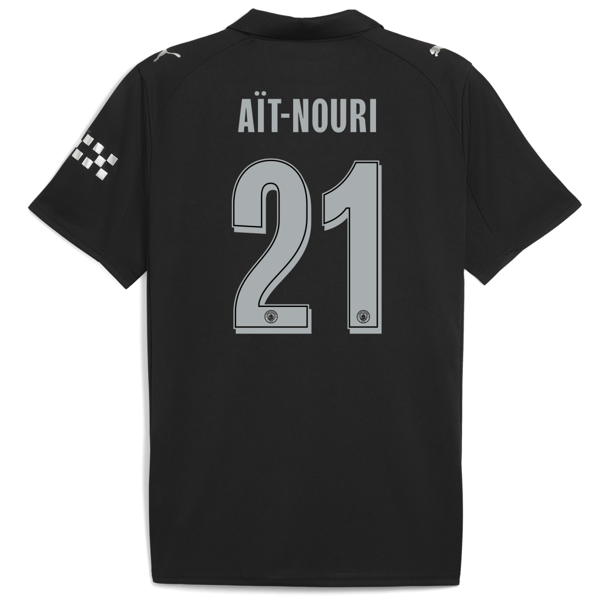 Manchester City manchester city man city away jersey 202526 with ait-nouri 21 printing Collection - ManchesterCitystore.com