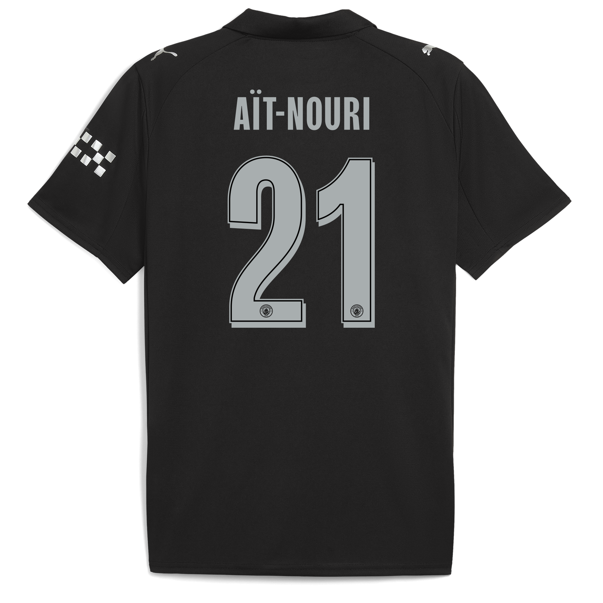 Manchester City manchester city man city away jersey 202526 with ait-nouri 21 printing Collection - ManchesterCitystore.com
