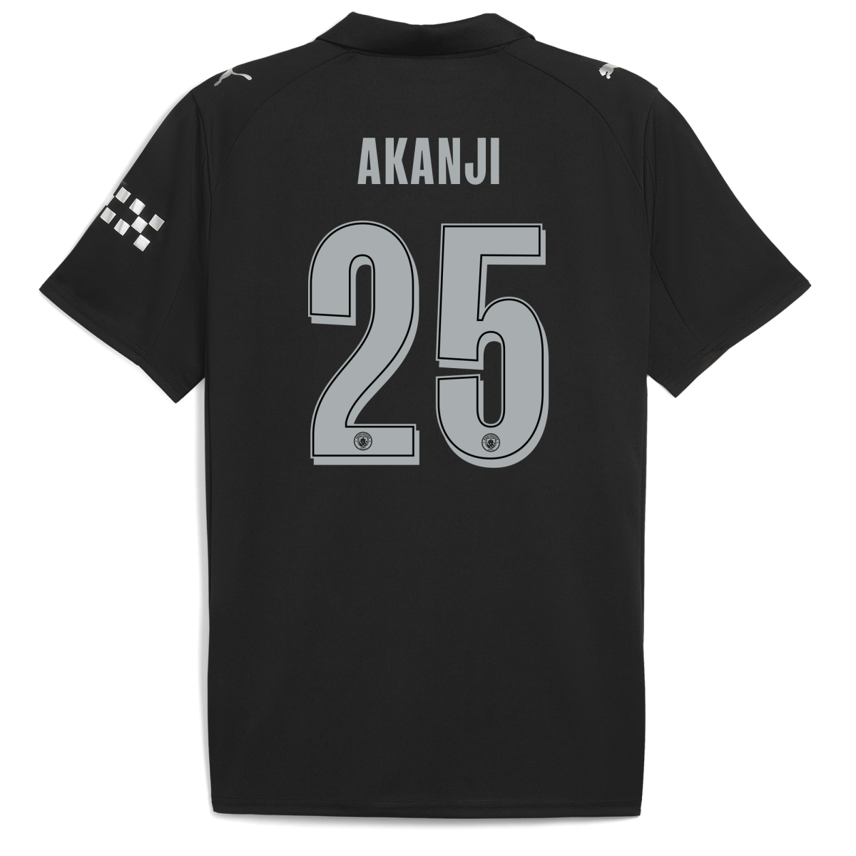 Manchester City manchester city man city away jersey 202526 with akanji 25 printing Collection - ManchesterCitystore.com