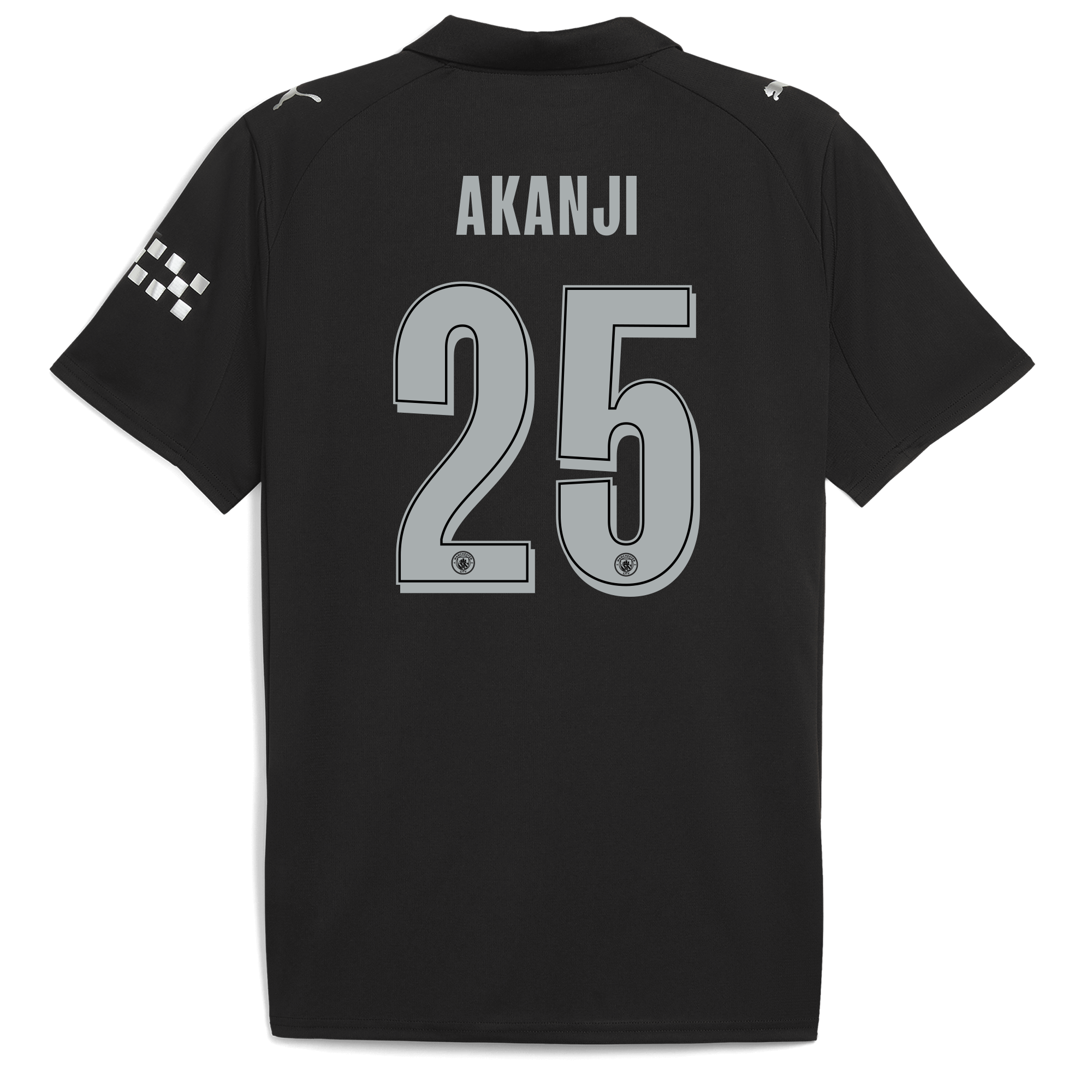 Manchester City manchester city man city away jersey 202526 with akanji 25 printing Collection - ManchesterCitystore.com