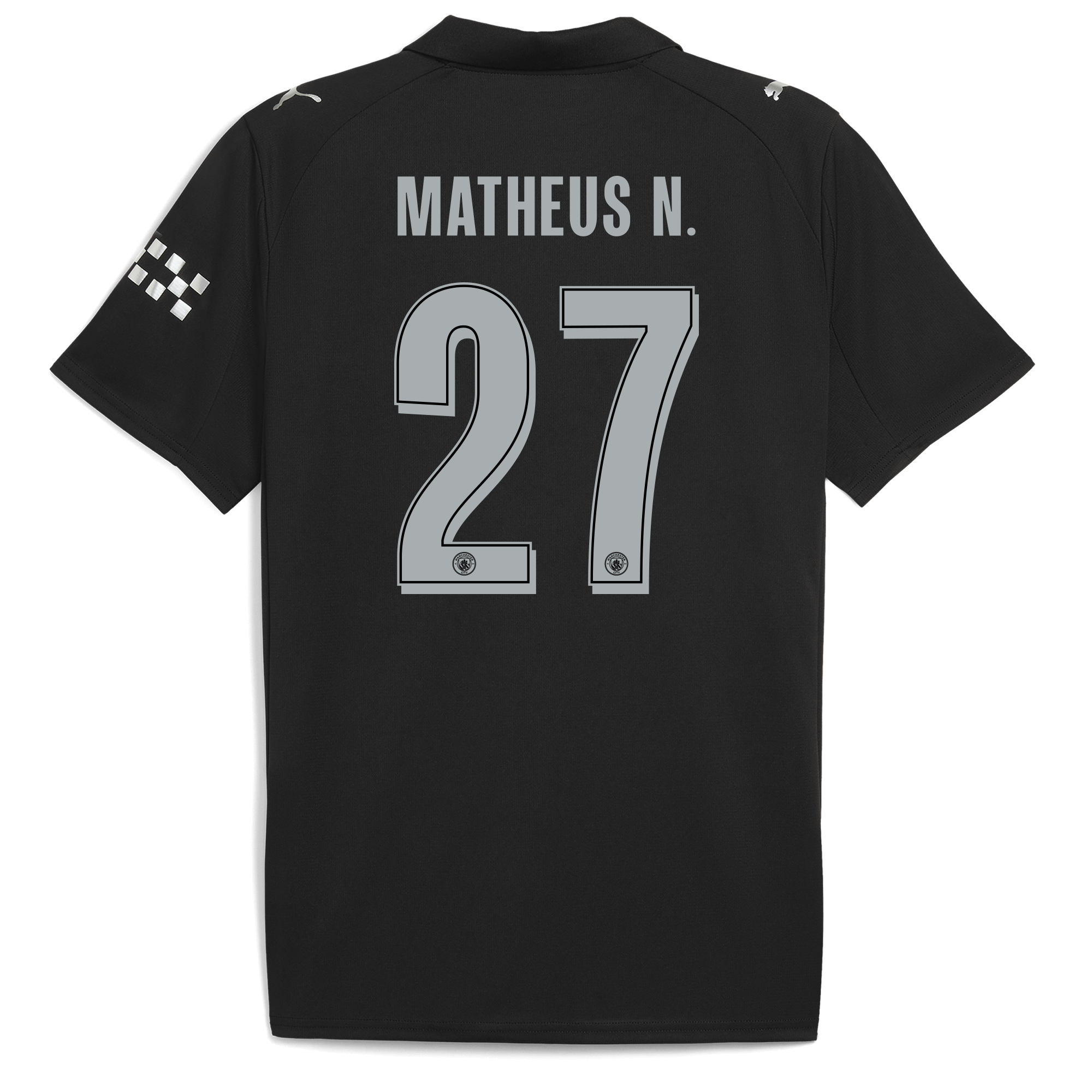 Manchester City manchester city man city away jersey 202526 with matheus n. 27 printing Collection - ManchesterCitystore.com