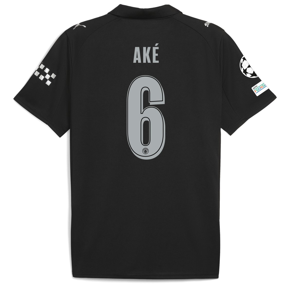 Manchester City manchester city man city champions league away jersey 202526 with ake 6 printing Collection - ManchesterCitystore.com