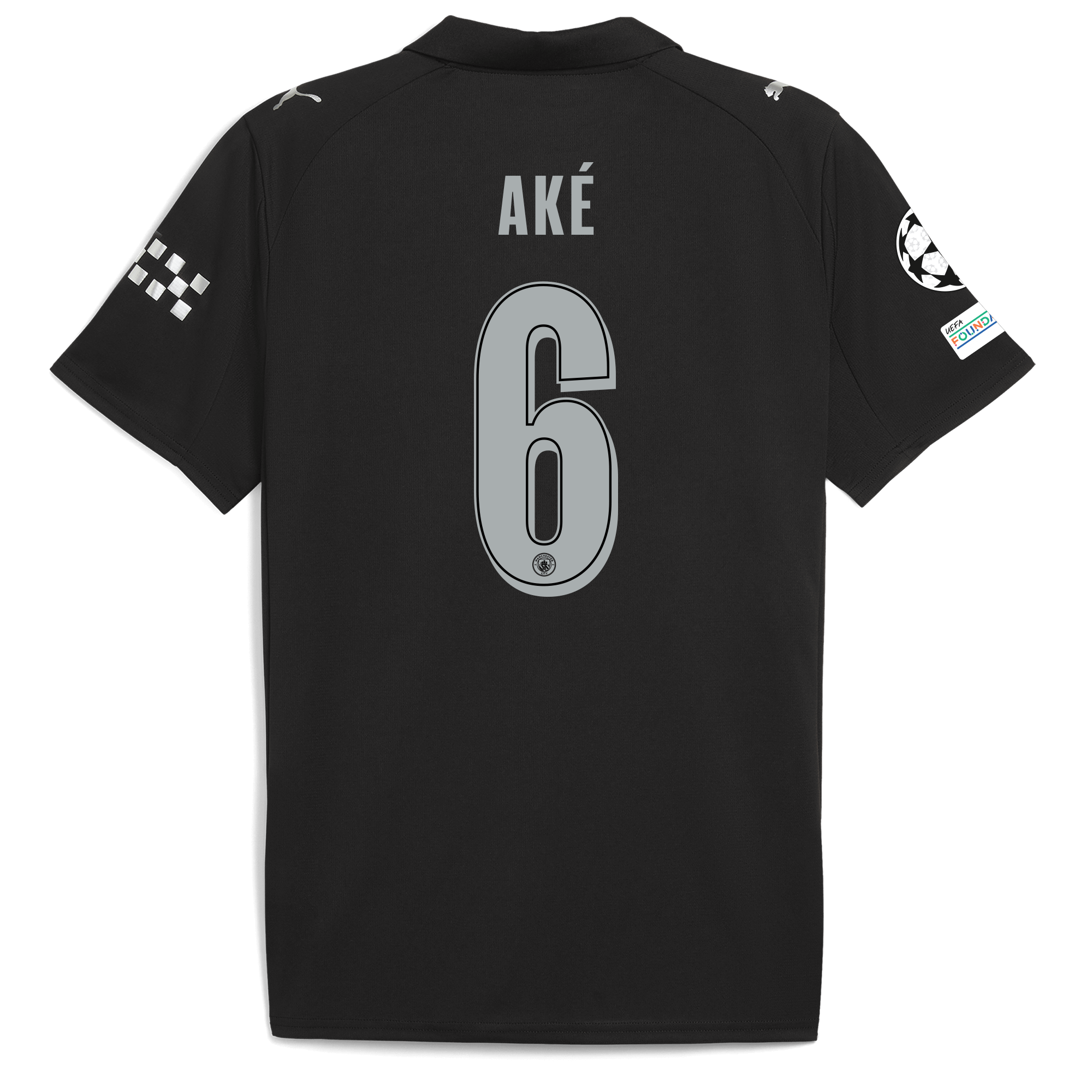 Manchester City manchester city man city champions league away jersey 202526 with ake 6 printing Collection - ManchesterCitystore.com