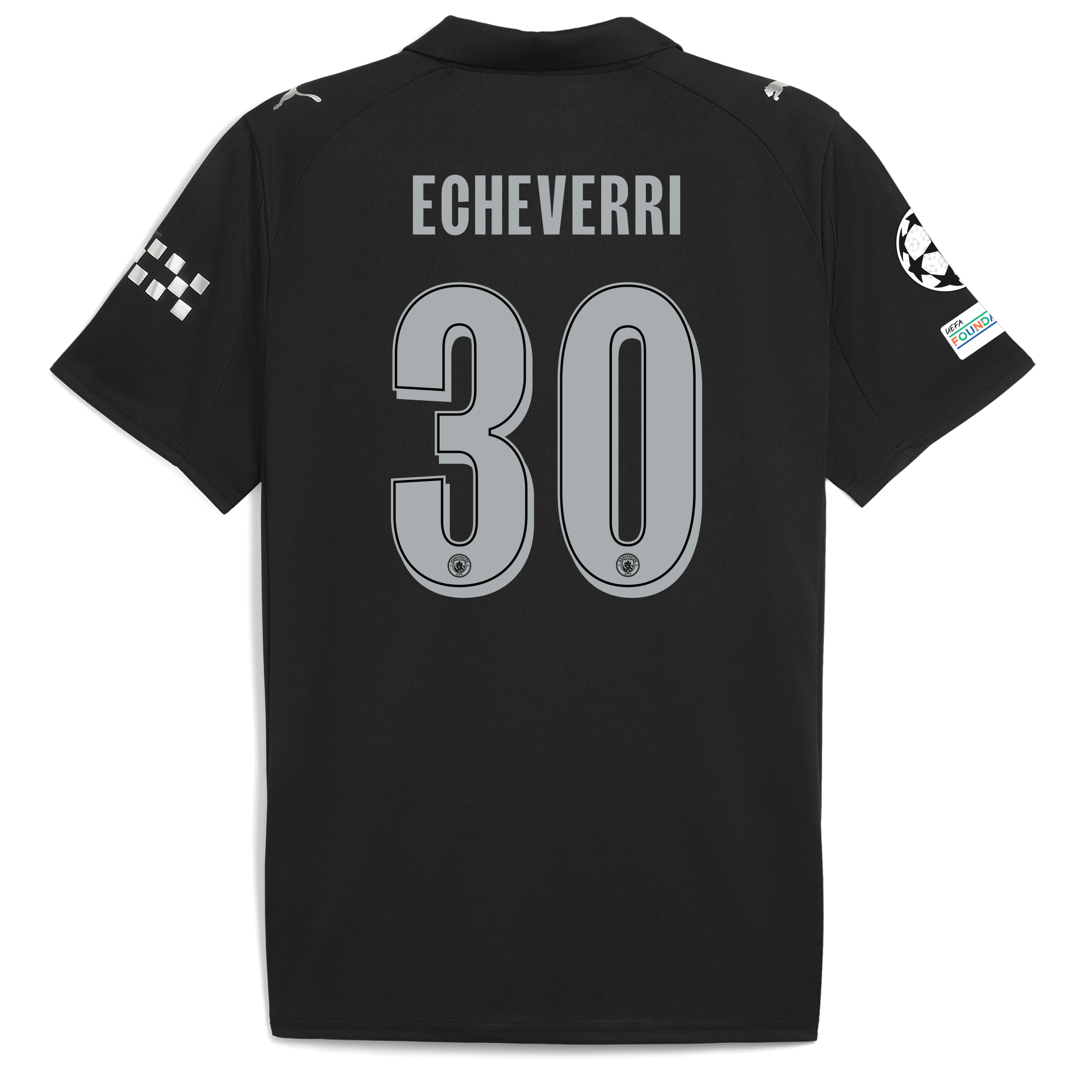 Manchester City manchester city man city champions league away jersey 202526 with echeverri 30 printing Collection - ManchesterCitystore.com