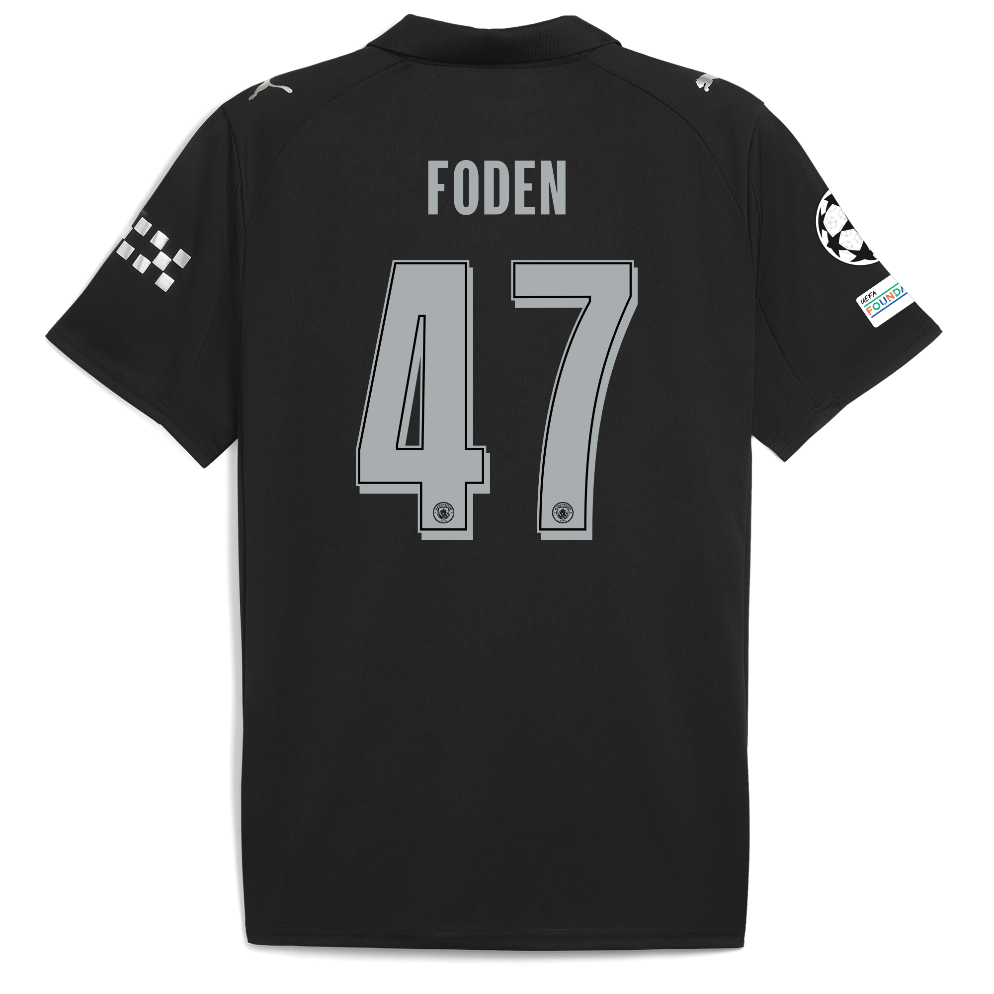 Manchester City manchester city man city champions league away jersey 202526 with foden 47 printing Collection - ManchesterCitystore.com
