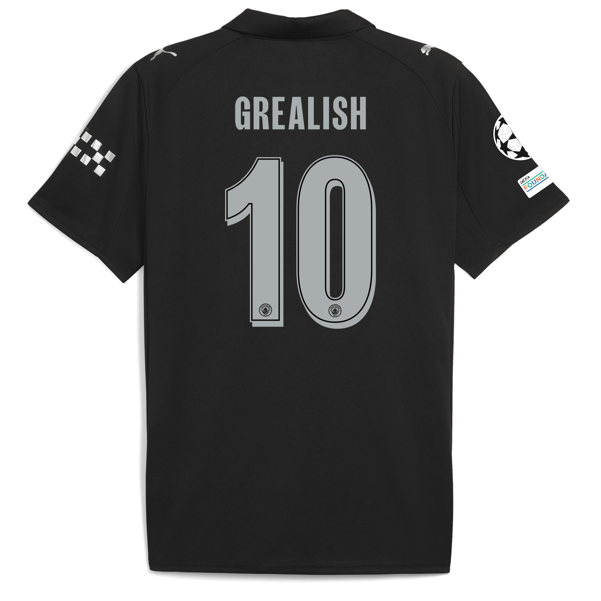 Manchester City manchester city man city champions league away jersey 202526 with grealish 10 printing Collection - ManchesterCitystore.com