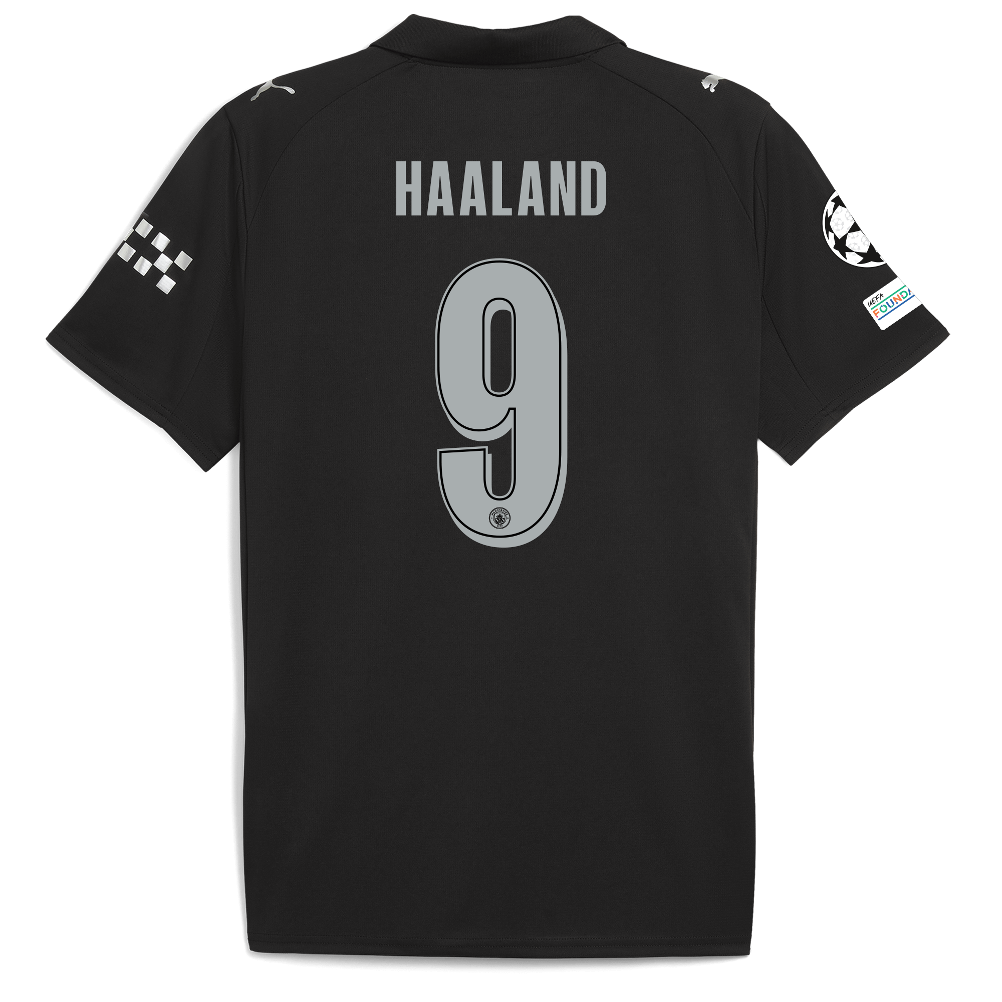 Manchester City manchester city man city champions league away jersey 202526 with haaland 9 printing Collection - ManchesterCitystore.com