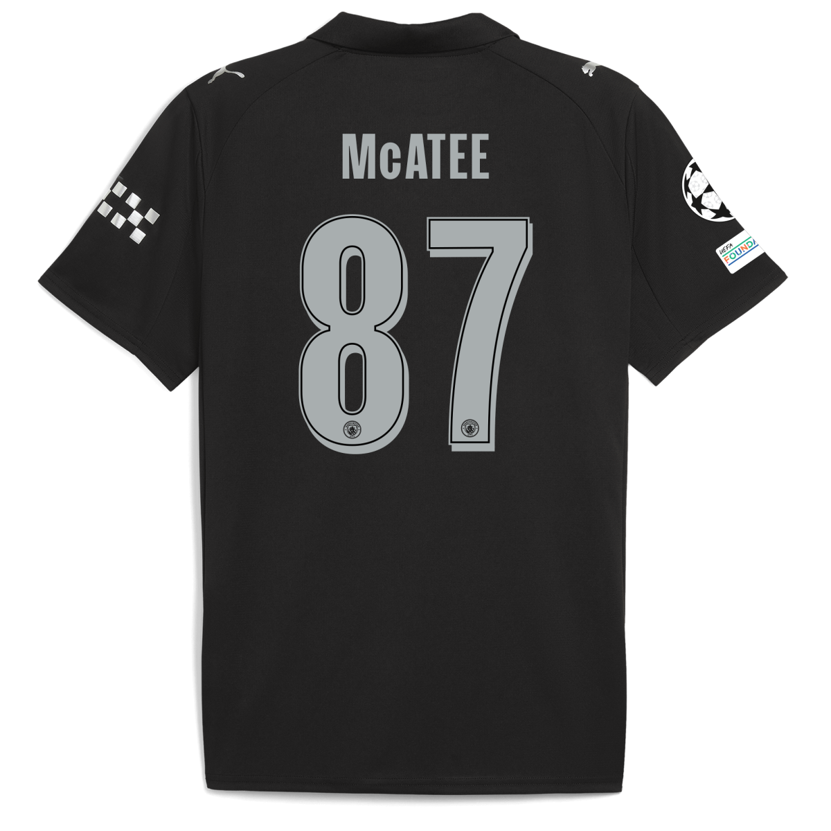 Manchester City manchester city man city champions league away jersey 202526 with mcatee 87 printing Collection - ManchesterCitystore.com