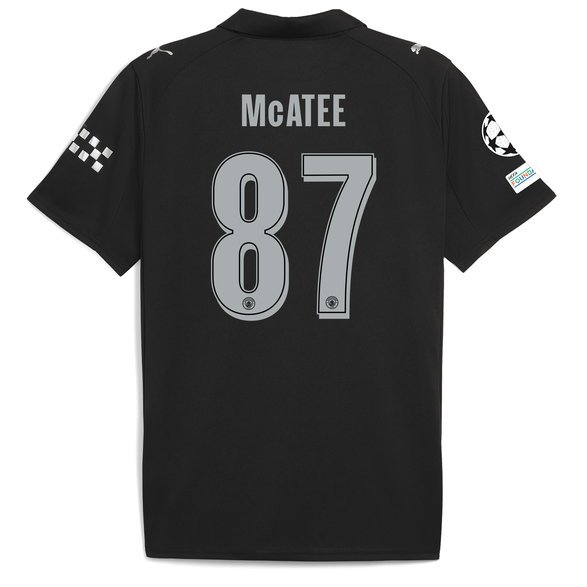 Manchester City manchester city man city champions league away jersey 202526 with mcatee 87 printing Collection - ManchesterCitystore.com