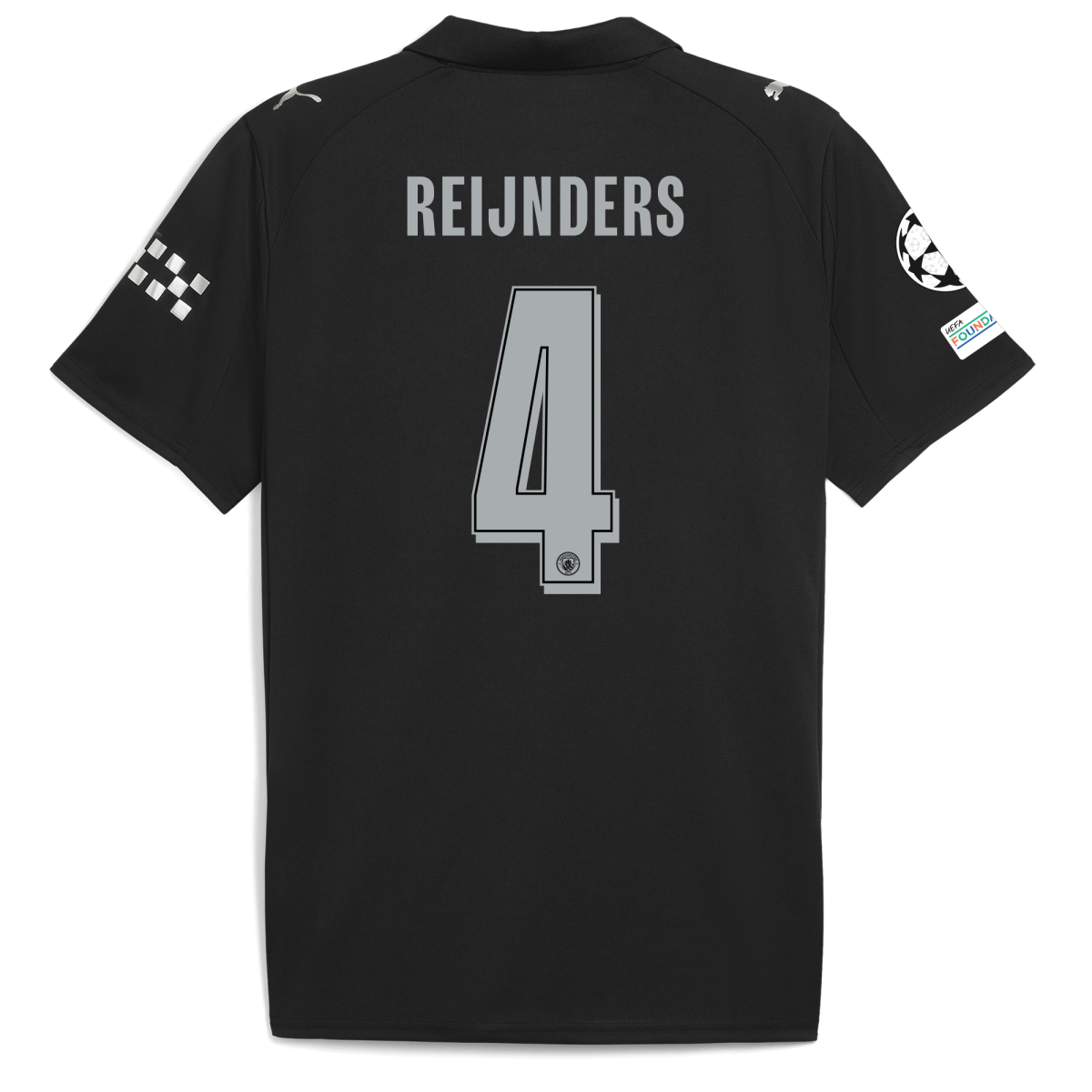 Manchester City manchester city man city champions league away jersey 202526 with reijnders 4 printing Collection - ManchesterCitystore.com
