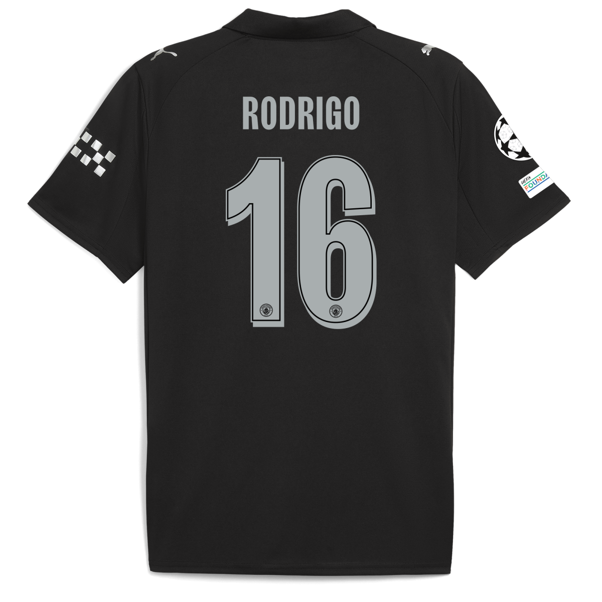 Manchester City manchester city man city champions league away jersey 202526 with rodrigo 16 printing Collection - ManchesterCitystore.com