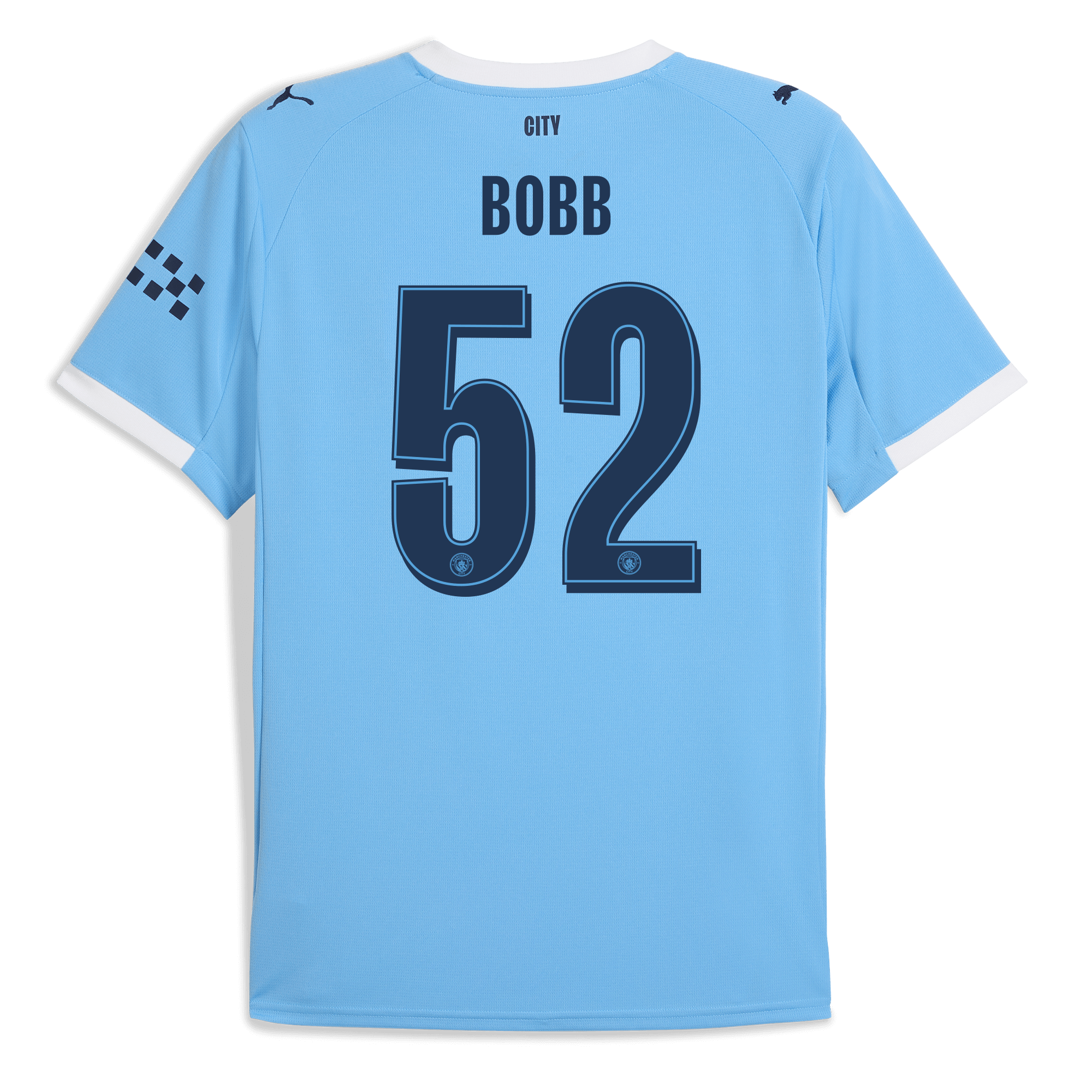 Manchester City manchester city man city home jersey 202526 with bobb 52 printing Collection - ManchesterCitystore.com