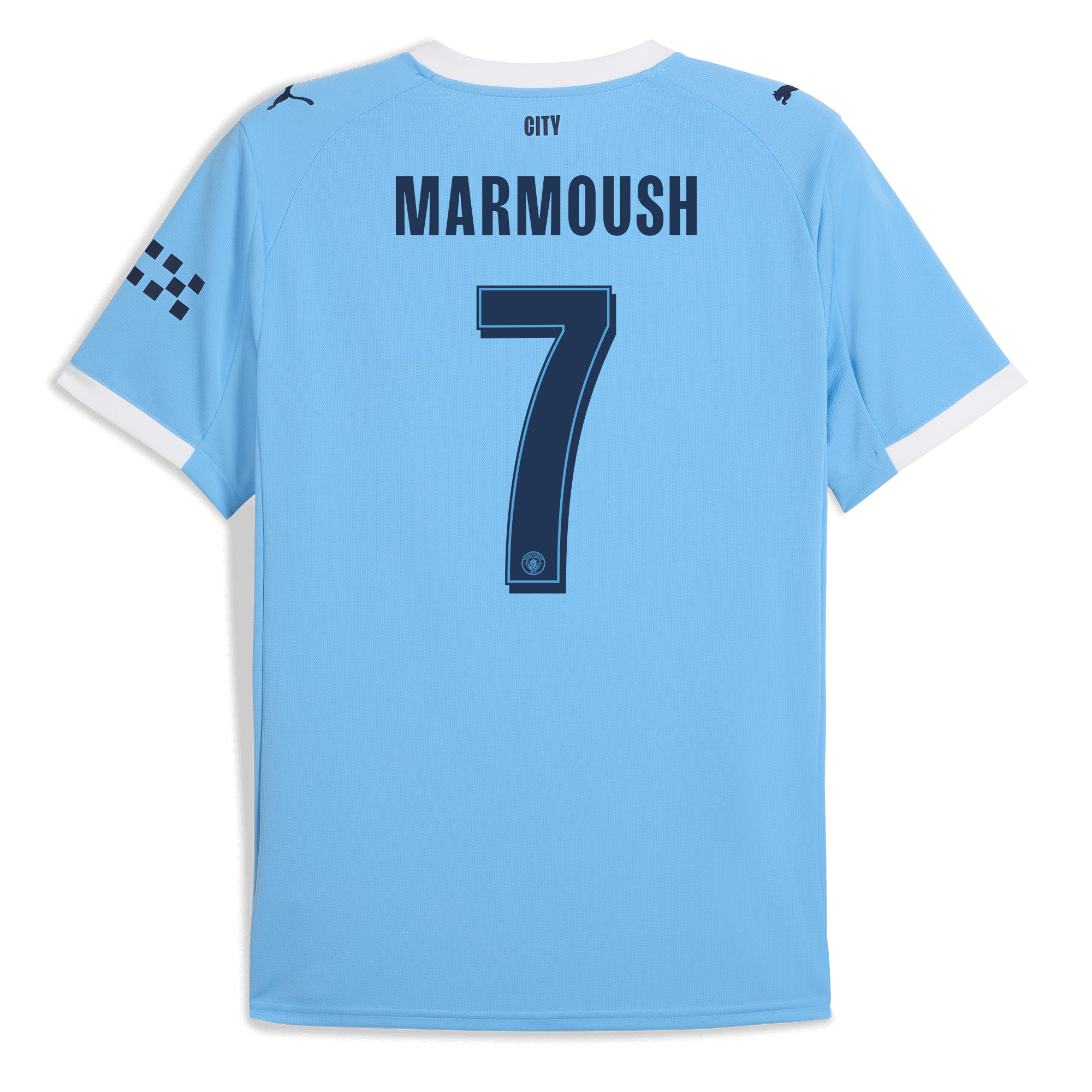 Manchester City manchester city man city home jersey 202526 with marmoush 7 printing Collection - ManchesterCitystore.com
