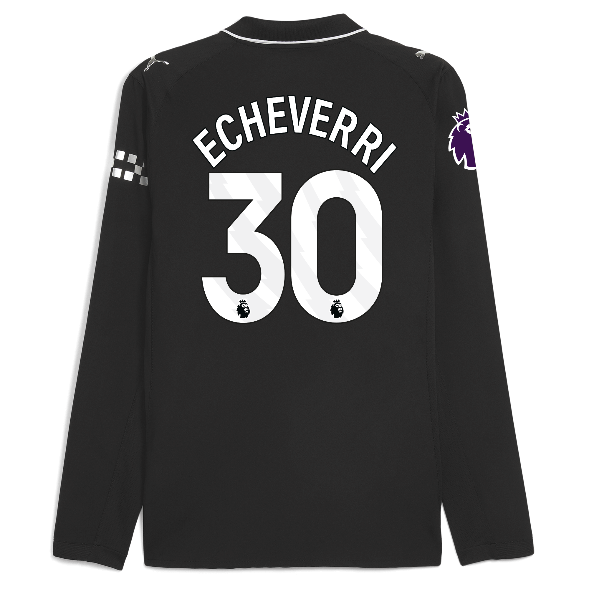 Manchester City manchester city premier league away authentic jersey 202526 long sleeve with echeverri 30 printing Collection - ManchesterCitystore.com