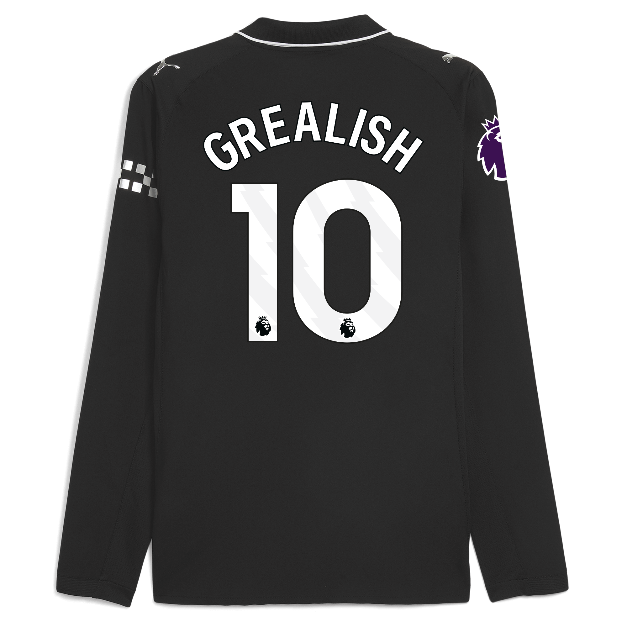 Manchester City manchester city premier league away authentic jersey 202526 long sleeve with grealish 10 printing Collection - ManchesterCitystore.com