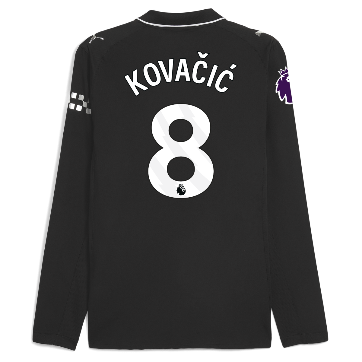 Manchester City manchester city premier league away authentic jersey 202526 long sleeve with kovacic 8 printing Collection - ManchesterCitystore.com