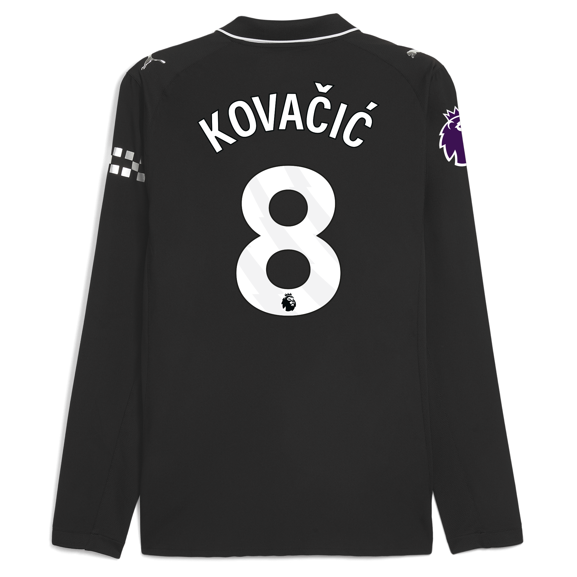 Manchester City manchester city premier league away authentic jersey 202526 long sleeve with kovacic 8 printing Collection - ManchesterCitystore.com