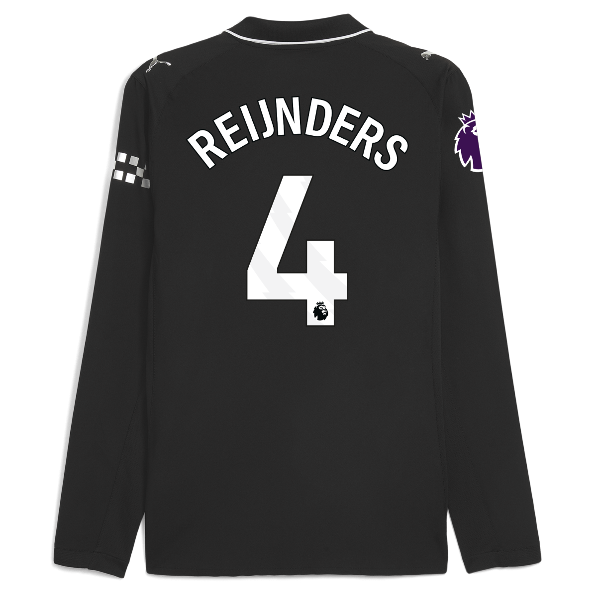 Manchester City manchester city premier league away authentic jersey 202526 long sleeve with reijnders 4 printing Collection - ManchesterCitystore.com