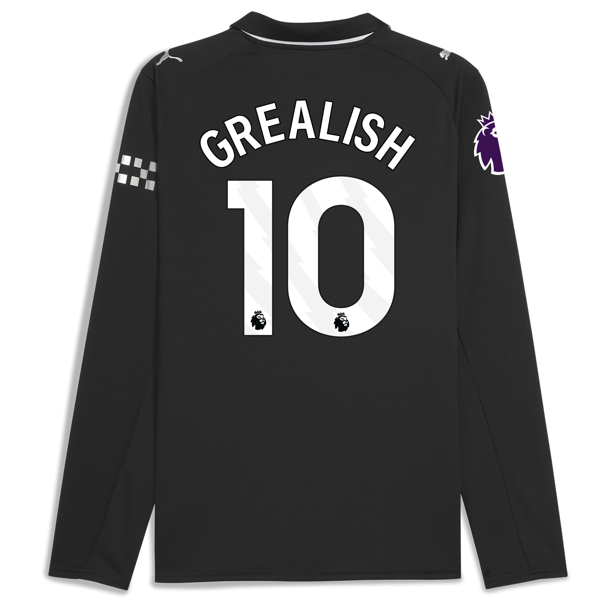 Manchester City manchester city premier league away jersey 202526 long sleeve with grealish 10 printing Collection - ManchesterCitystore.com