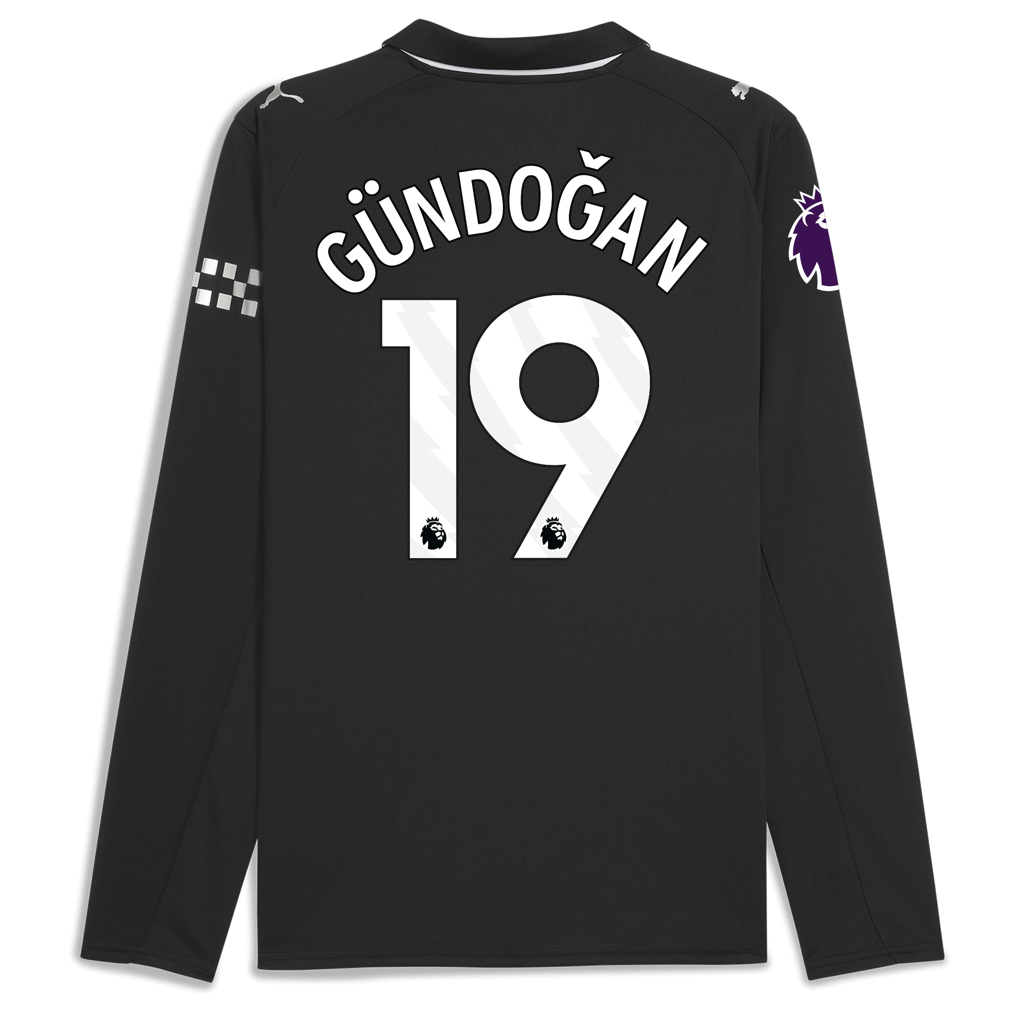 Manchester City manchester city premier league away jersey 202526 long sleeve with gundogan 19 printing Collection - ManchesterCitystore.com