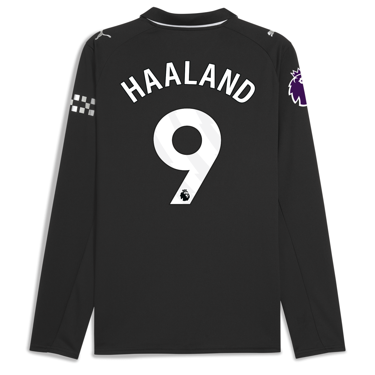 Manchester City manchester city premier league away jersey 202526 long sleeve with haaland 9 printing Collection - ManchesterCitystore.com