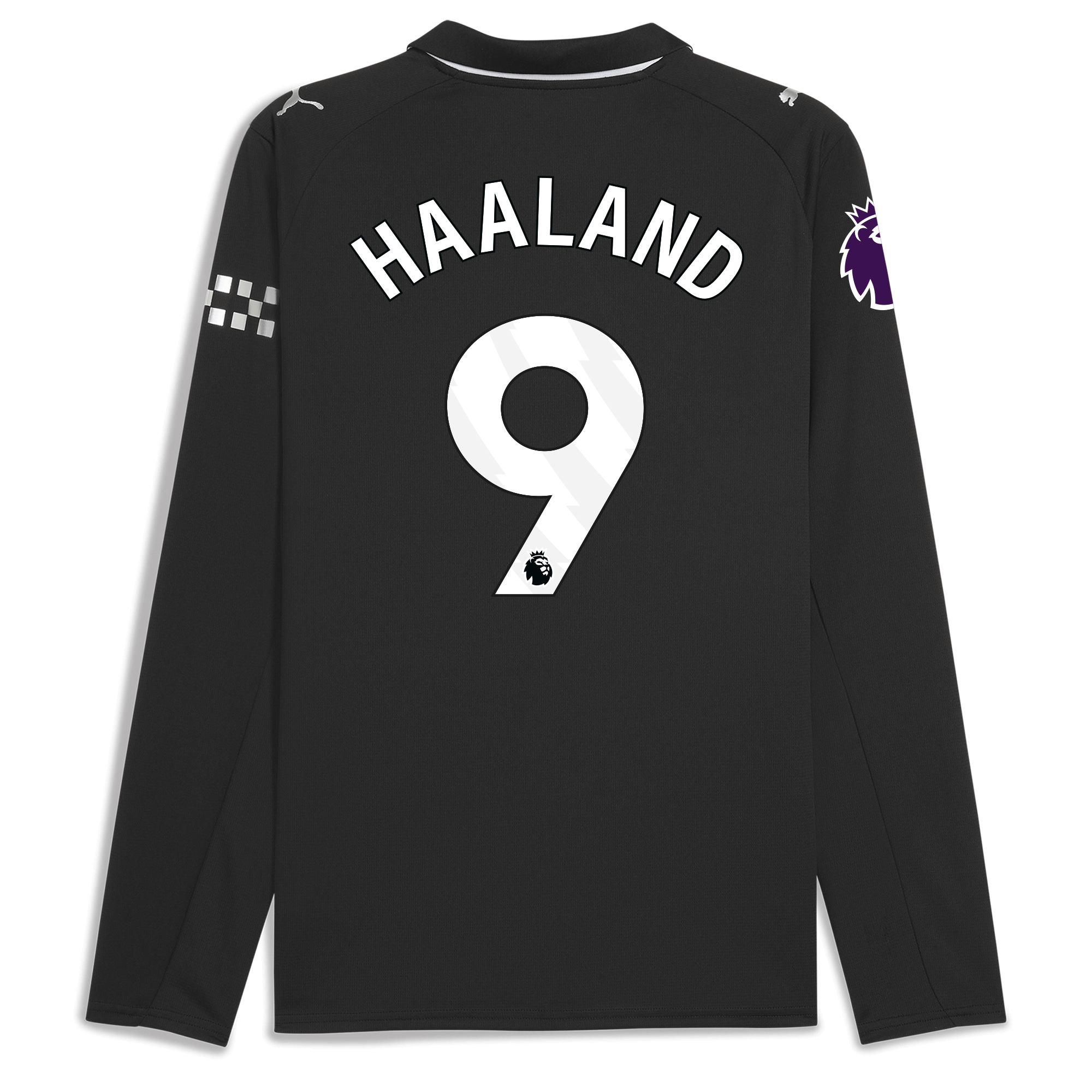 Manchester City manchester city premier league away jersey 202526 long sleeve with haaland 9 printing Collection - ManchesterCitystore.com