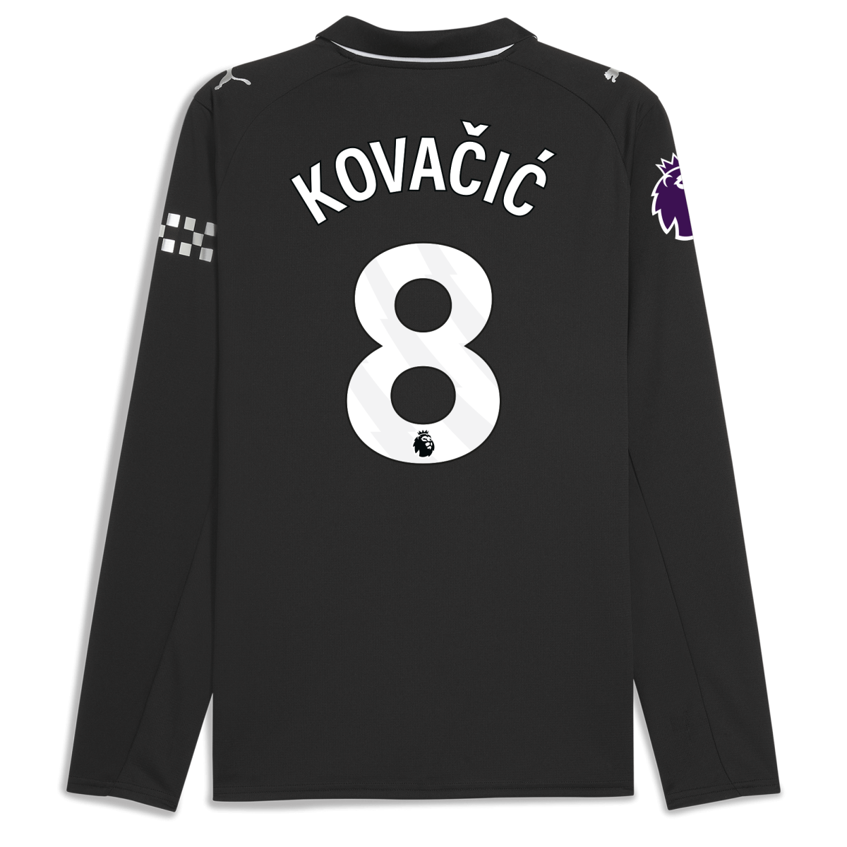 Manchester City manchester city premier league away jersey 202526 long sleeve with kovacic 8 printing Collection - ManchesterCitystore.com