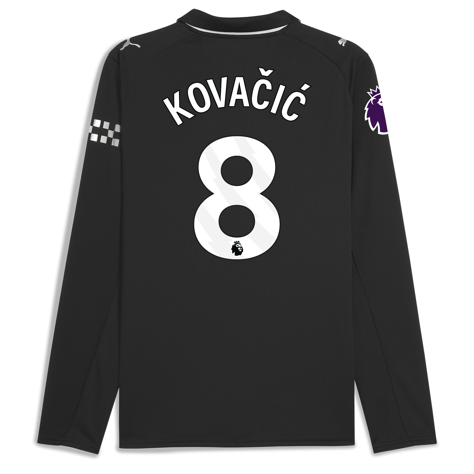 Manchester City manchester city premier league away jersey 202526 long sleeve with kovacic 8 printing Collection - ManchesterCitystore.com